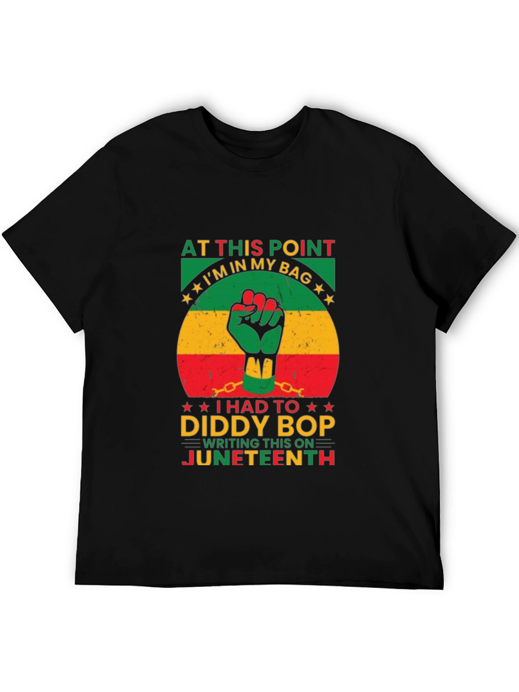 Juneteenth Fist Graphic T-Shirt