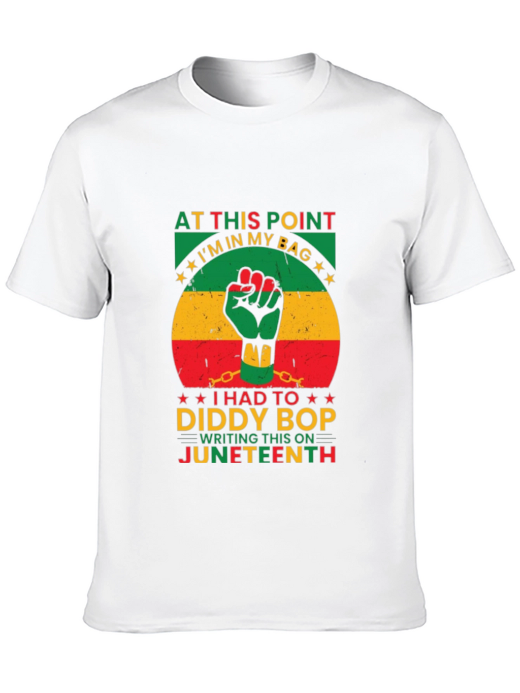 Juneteenth Fist Graphic T-Shirt