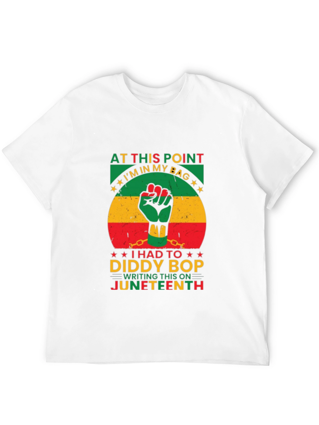 Juneteenth Fist Graphic T-Shirt