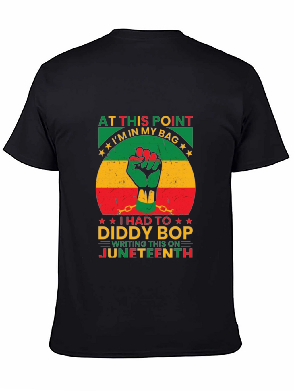 Juneteenth Fist Graphic T-Shirt