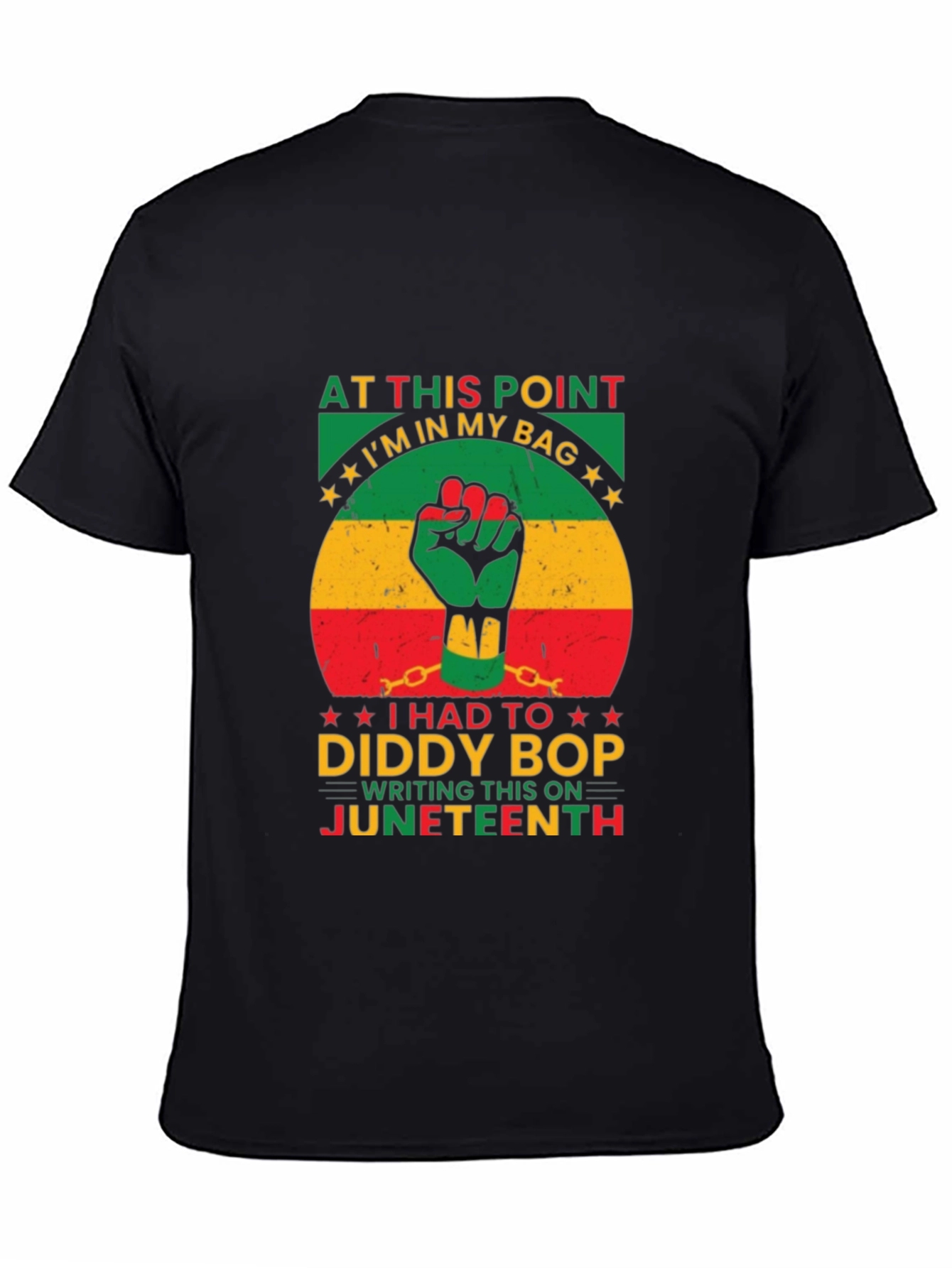 Juneteenth Fist Graphic T-Shirt