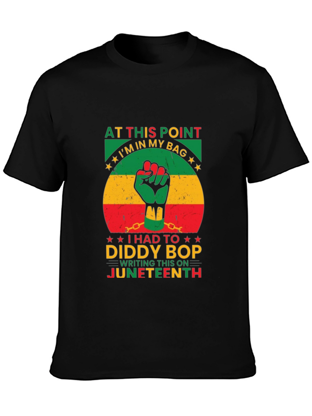Juneteenth Fist Graphic T-Shirt