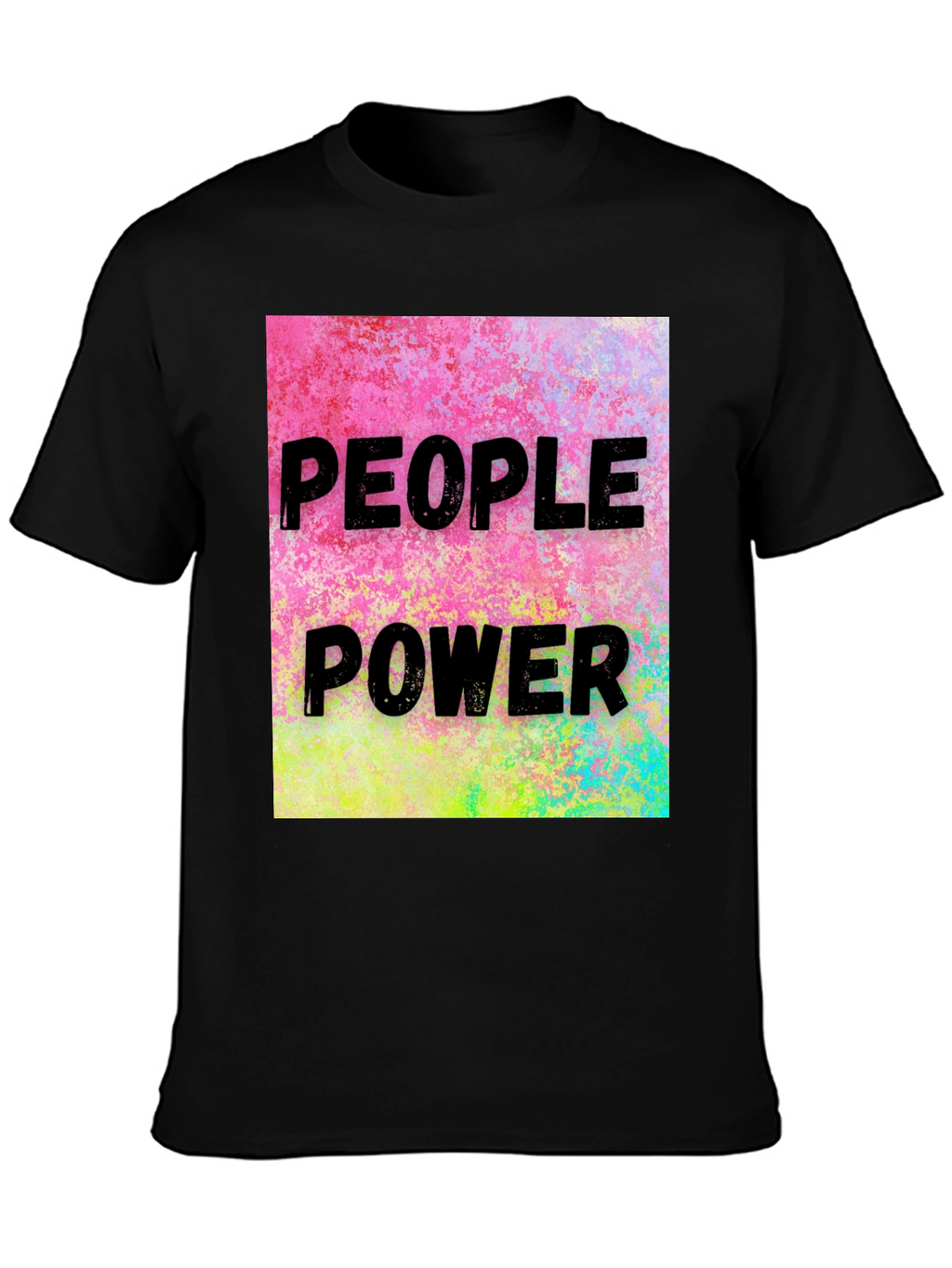 People Power Graphic Tee - Bold Statement Shirt