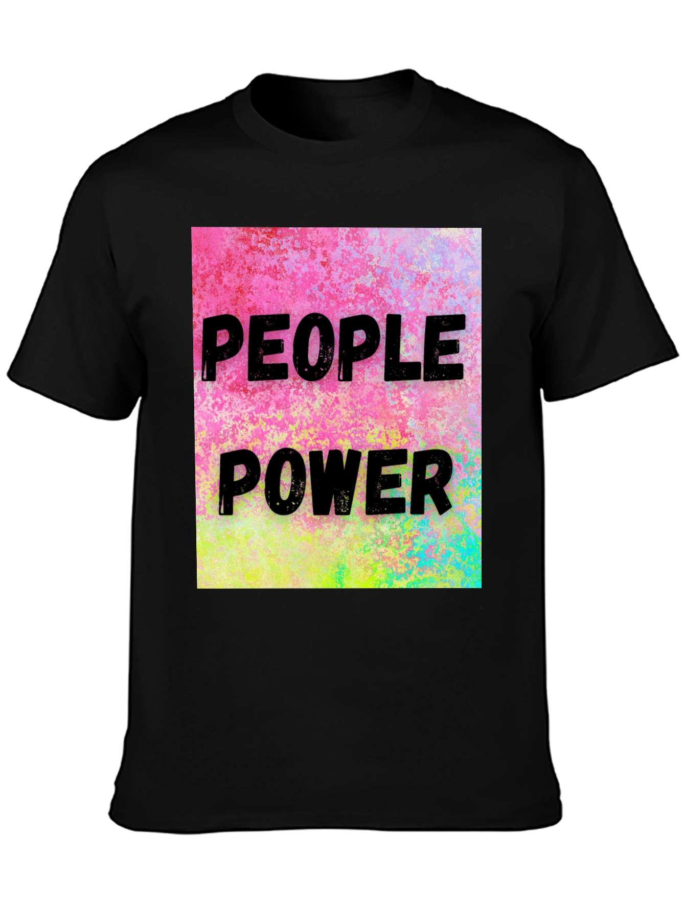 People Power Graphic Tee - Bold Statement Shirt