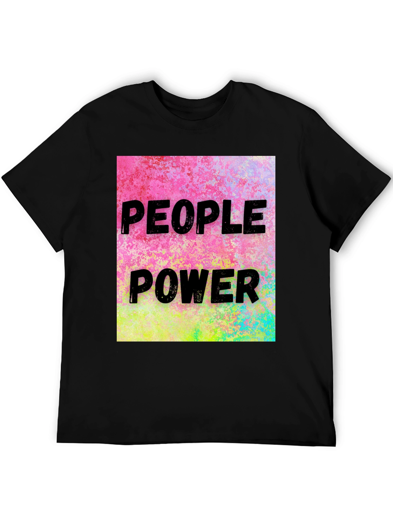 People Power Graphic Tee - Bold Statement Shirt