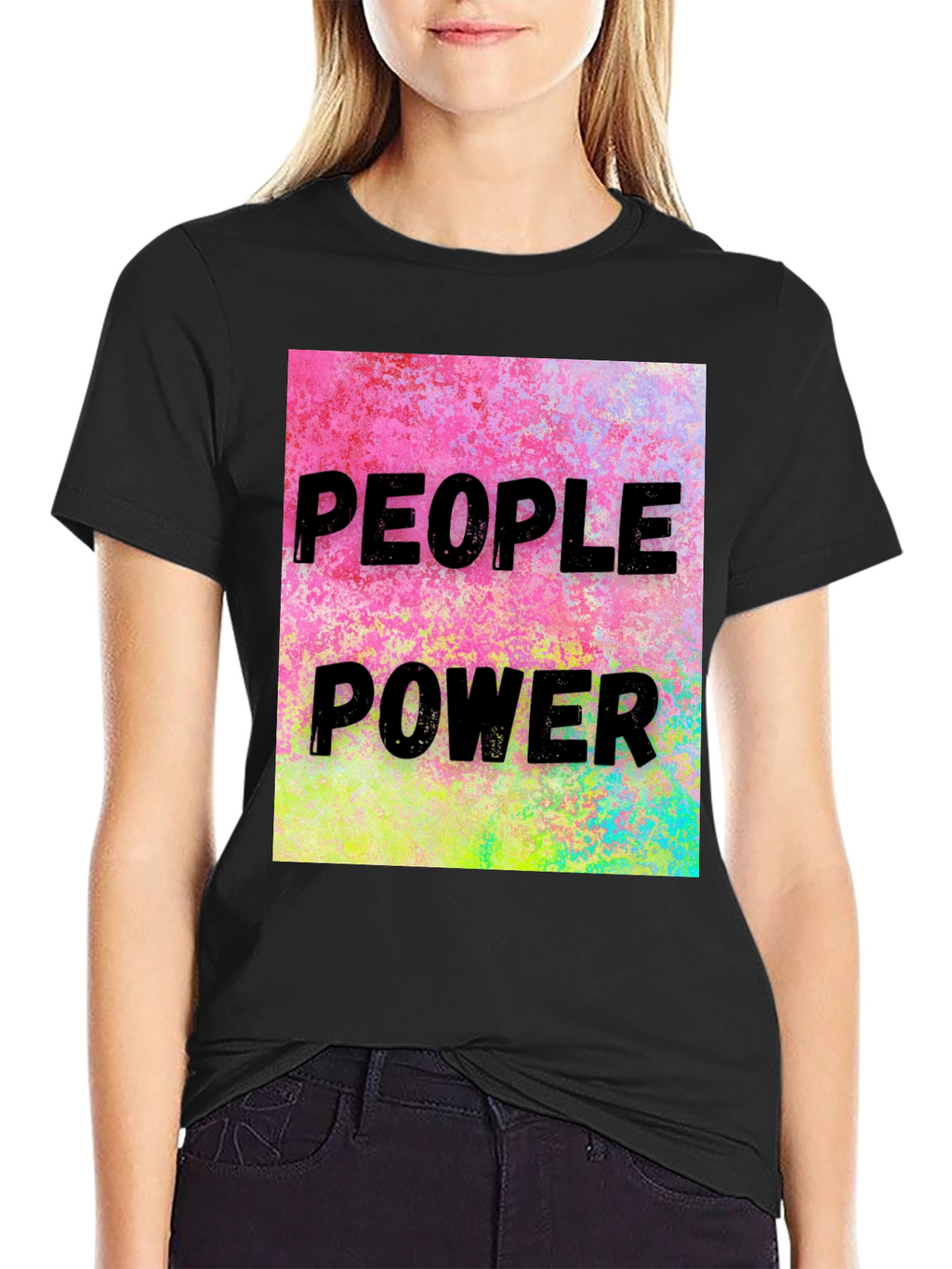 People Power Graphic Tee - Bold Statement Shirt