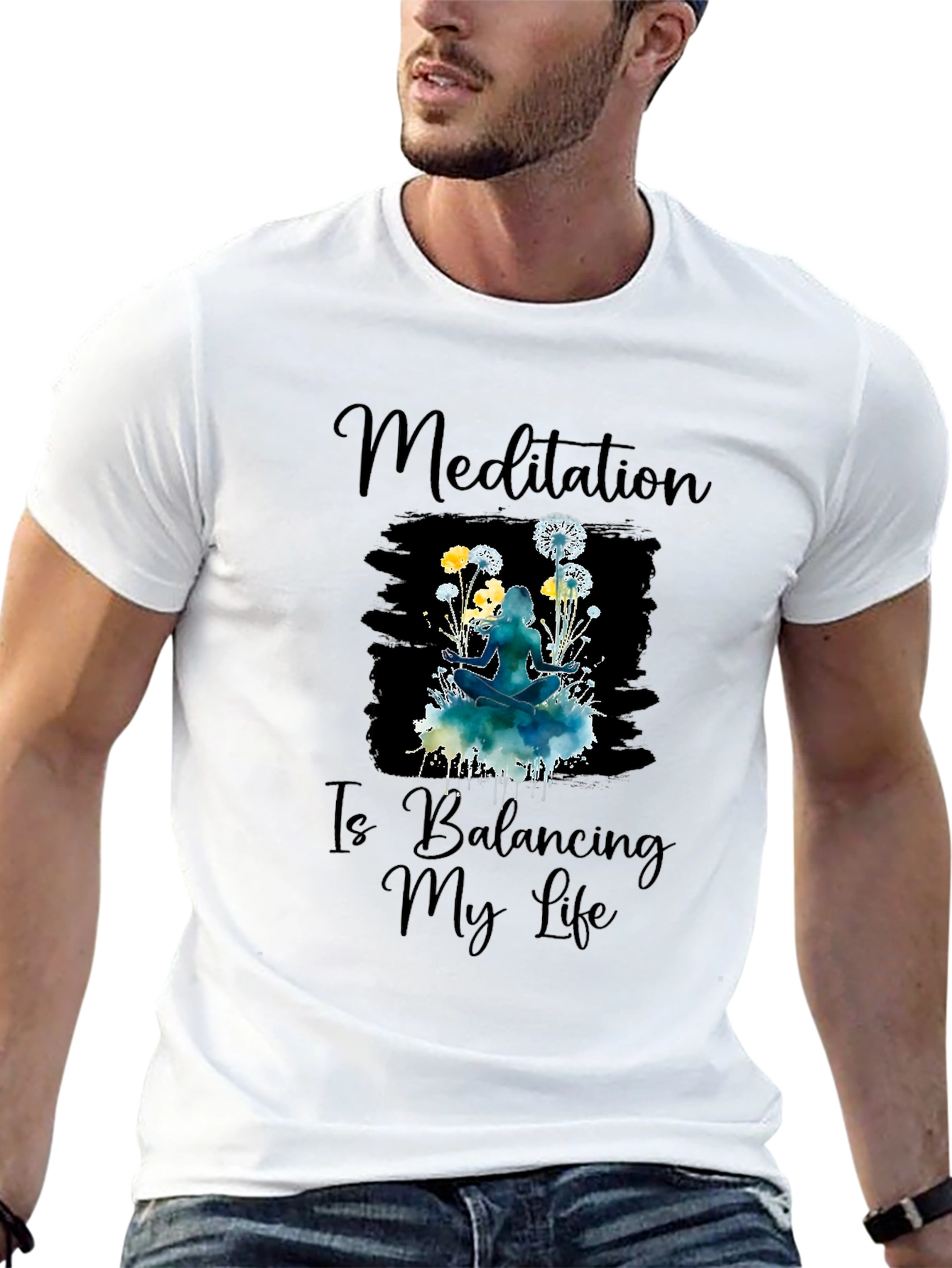 Meditation Balancing Life T-Shirt