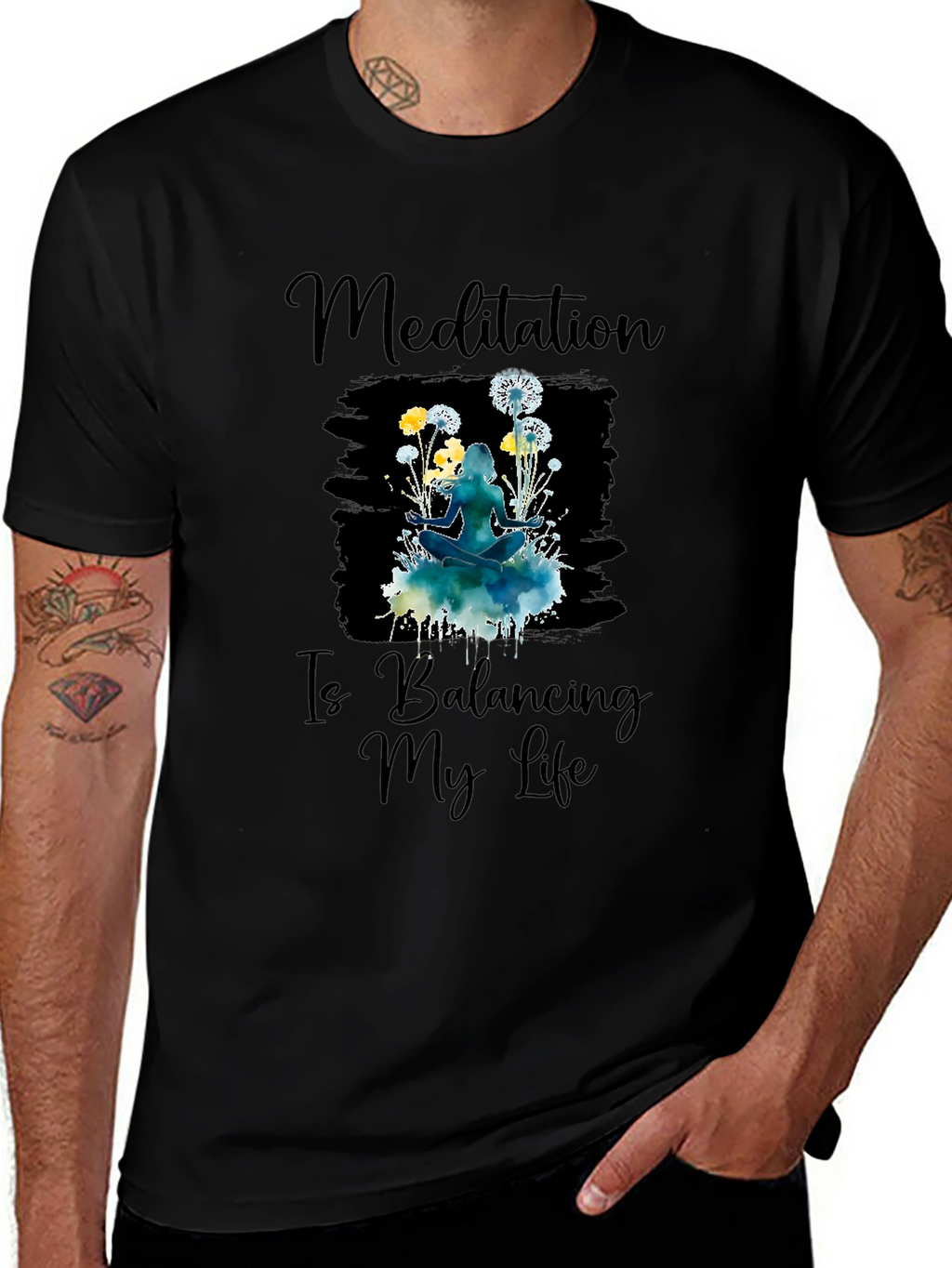 Meditation Balancing Life T-Shirt