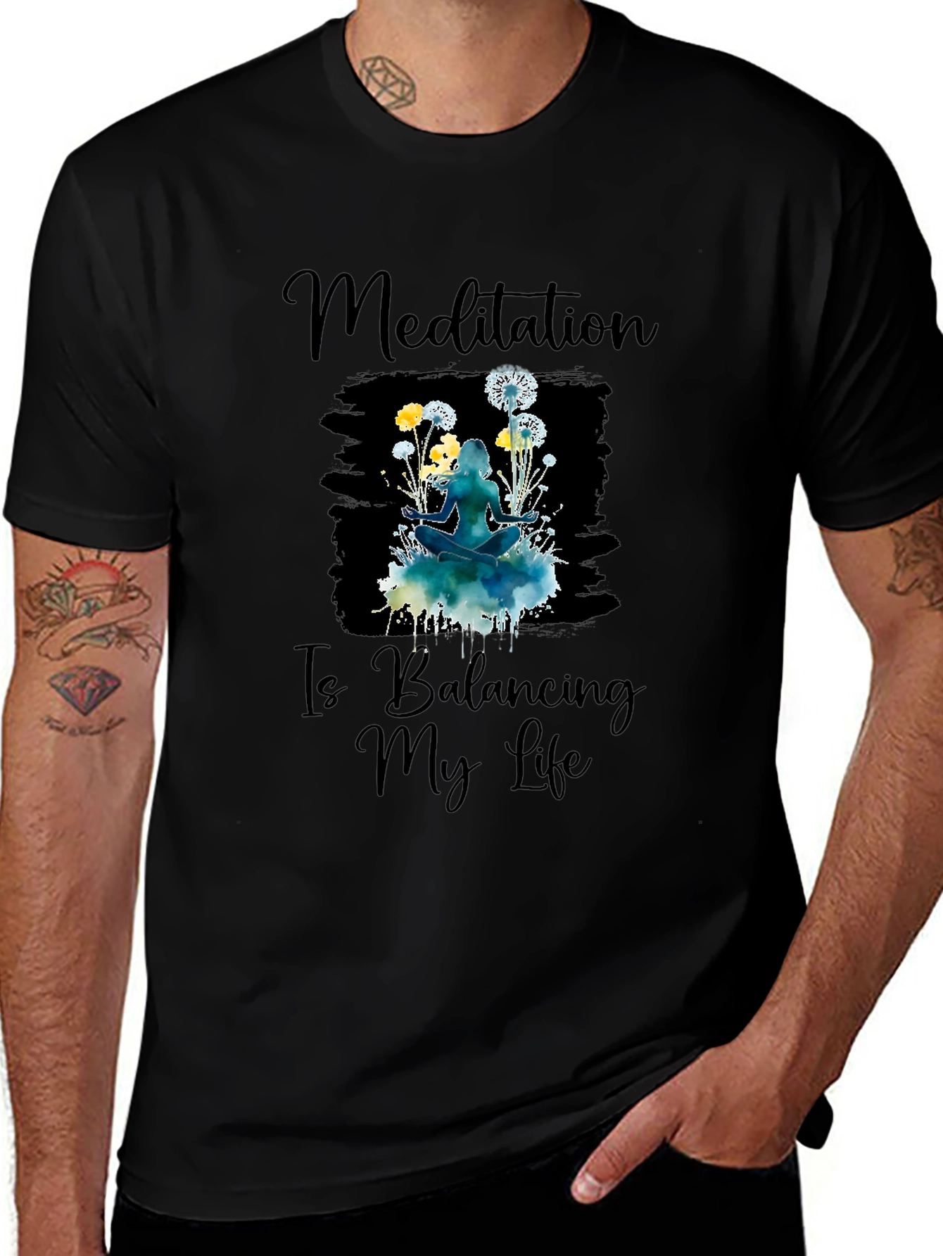 Meditation Balancing Life T-Shirt