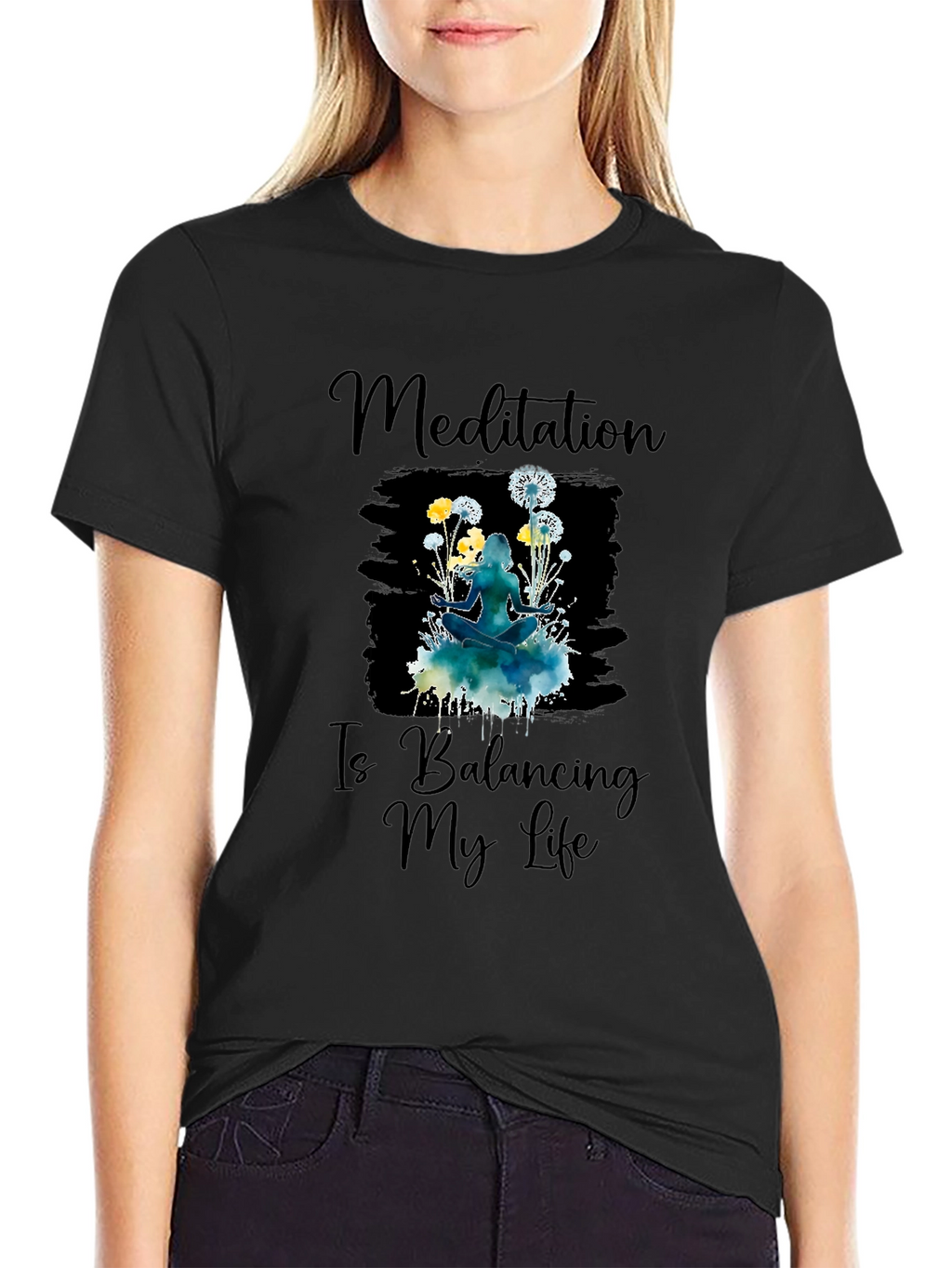 Meditation Balancing Life T-Shirt