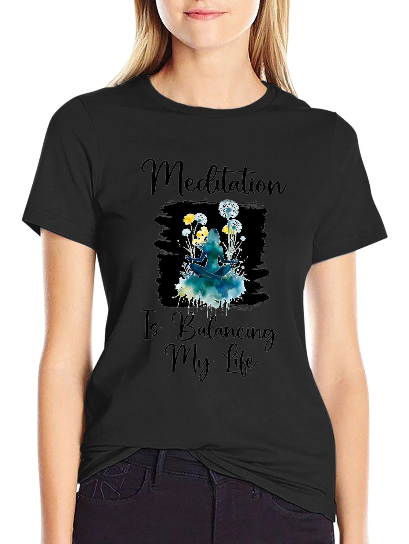 Meditation Balancing Life T-Shirt