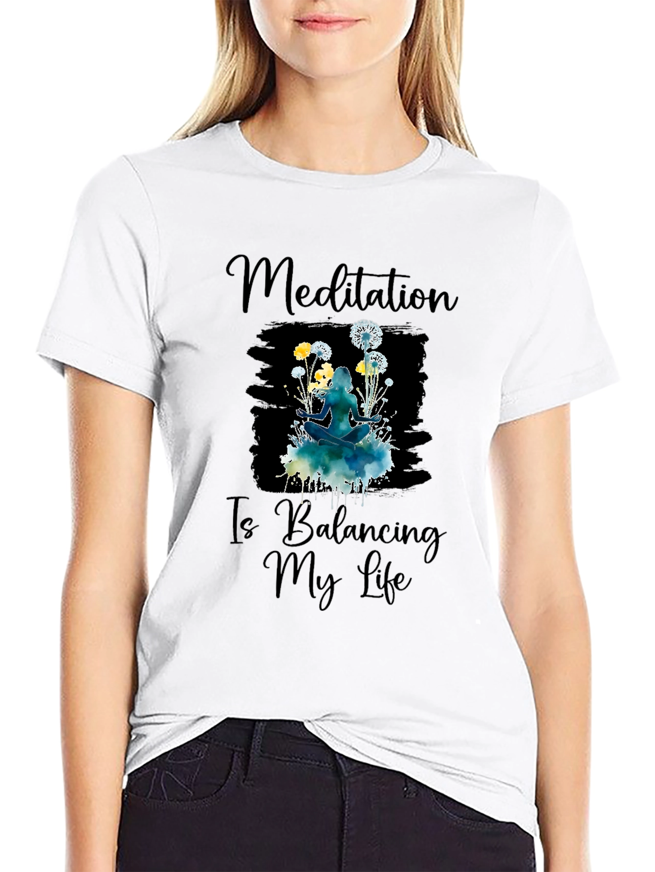Meditation Balancing Life T-Shirt