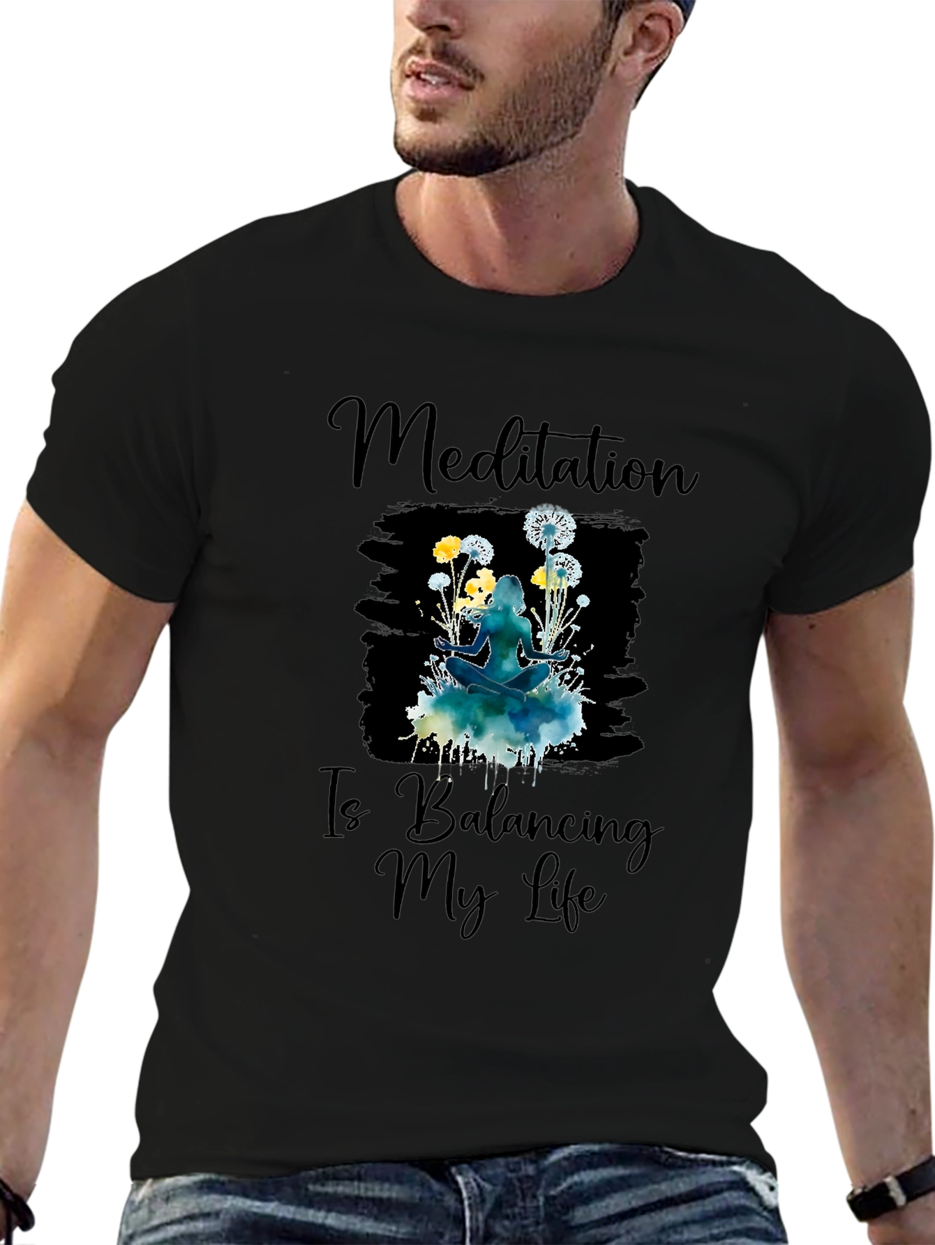 Meditation Balancing Life T-Shirt