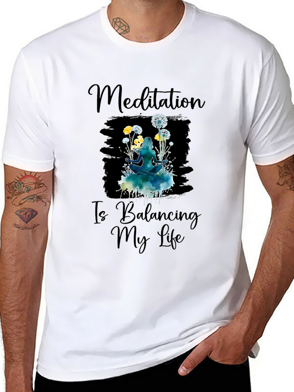 Meditation Balancing Life T-Shirt