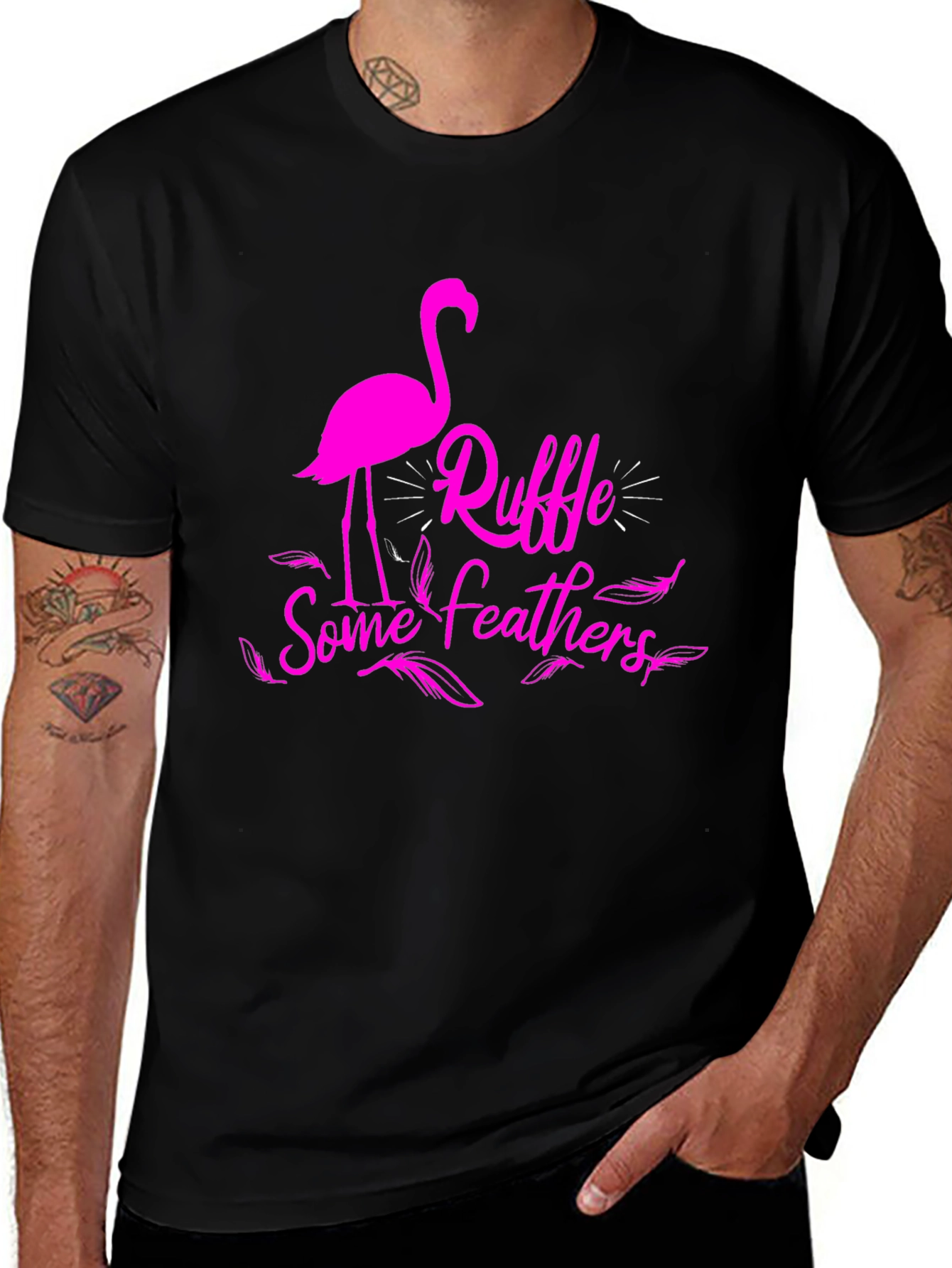 Ruffle Some Feathers Graphic Tee