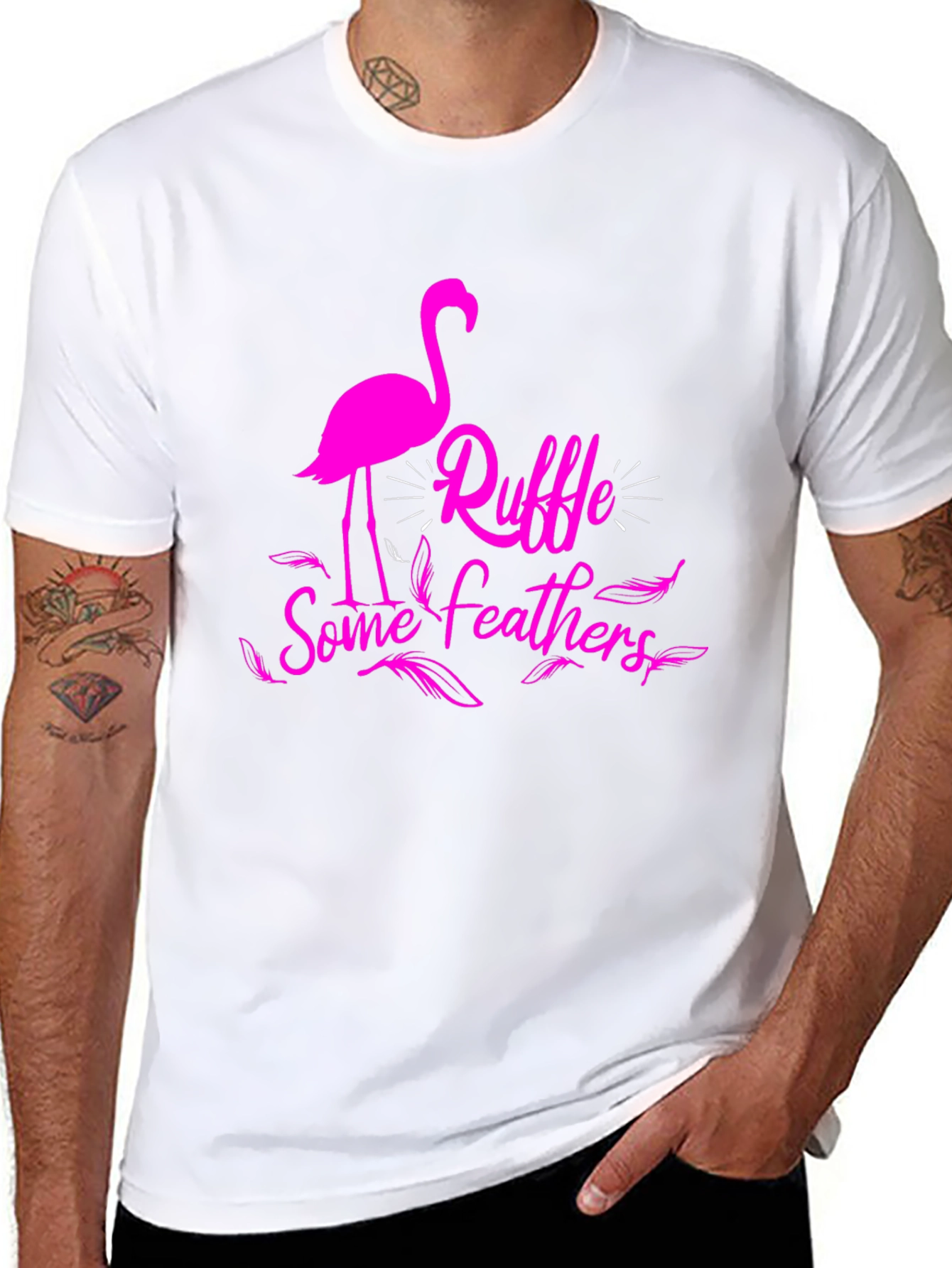 Ruffle Some Feathers Graphic Tee