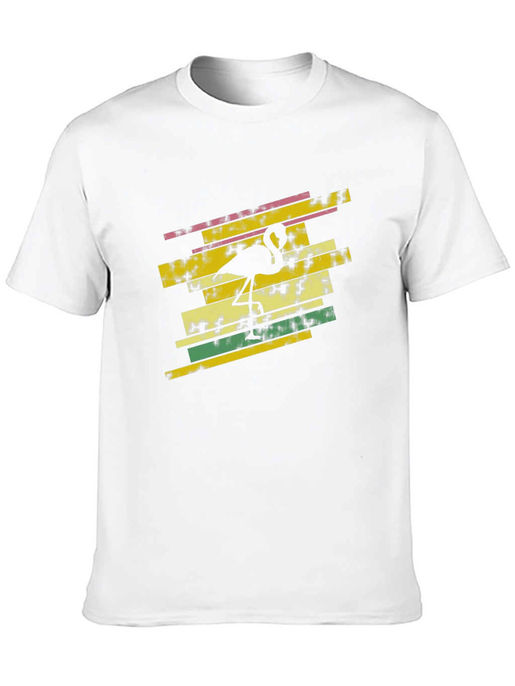 Flamingo Graphic Black T-Shirt