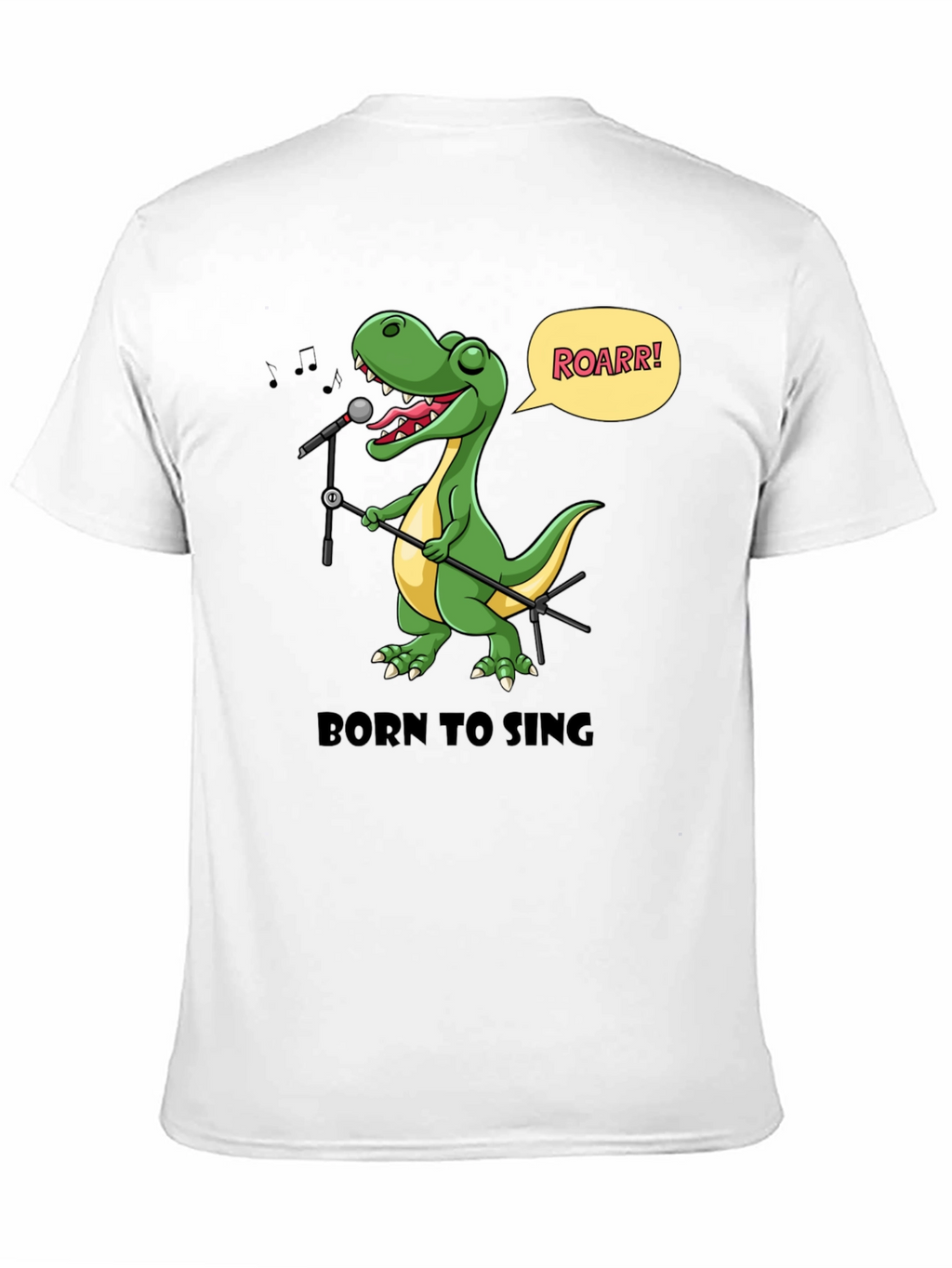 Born to Sing Dinosaur T-Shirt