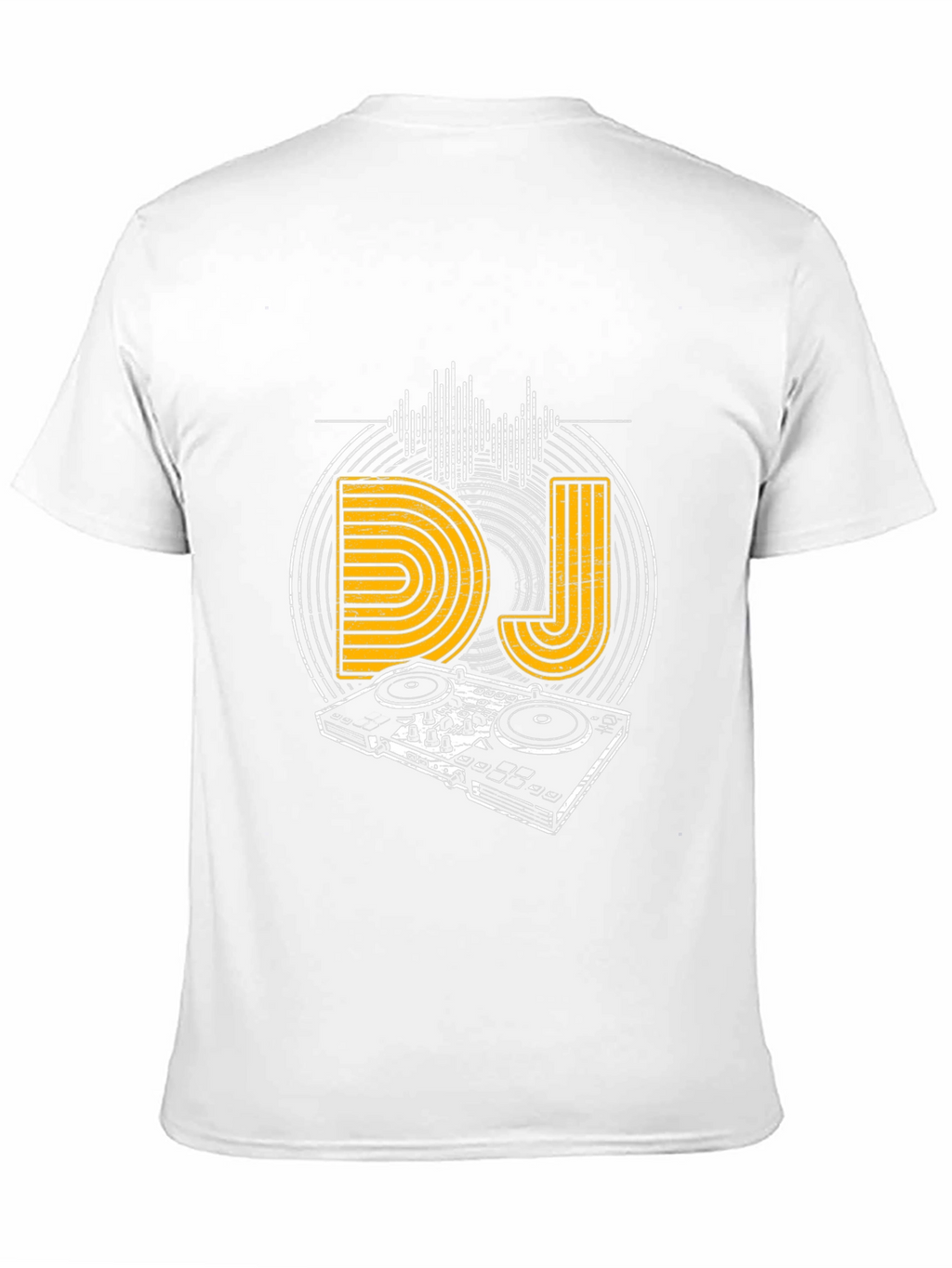 DJ Graphic Tee - Music Lovers Black T-Shirt