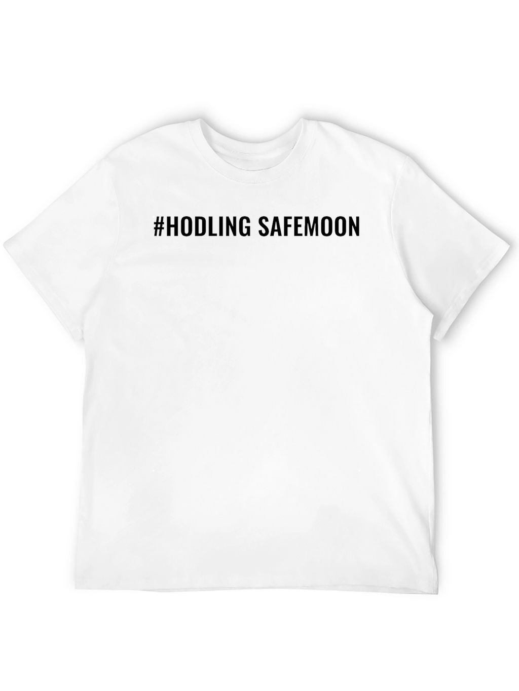 Hodling Safemoon Black Tee - Crypto Investment Shirt