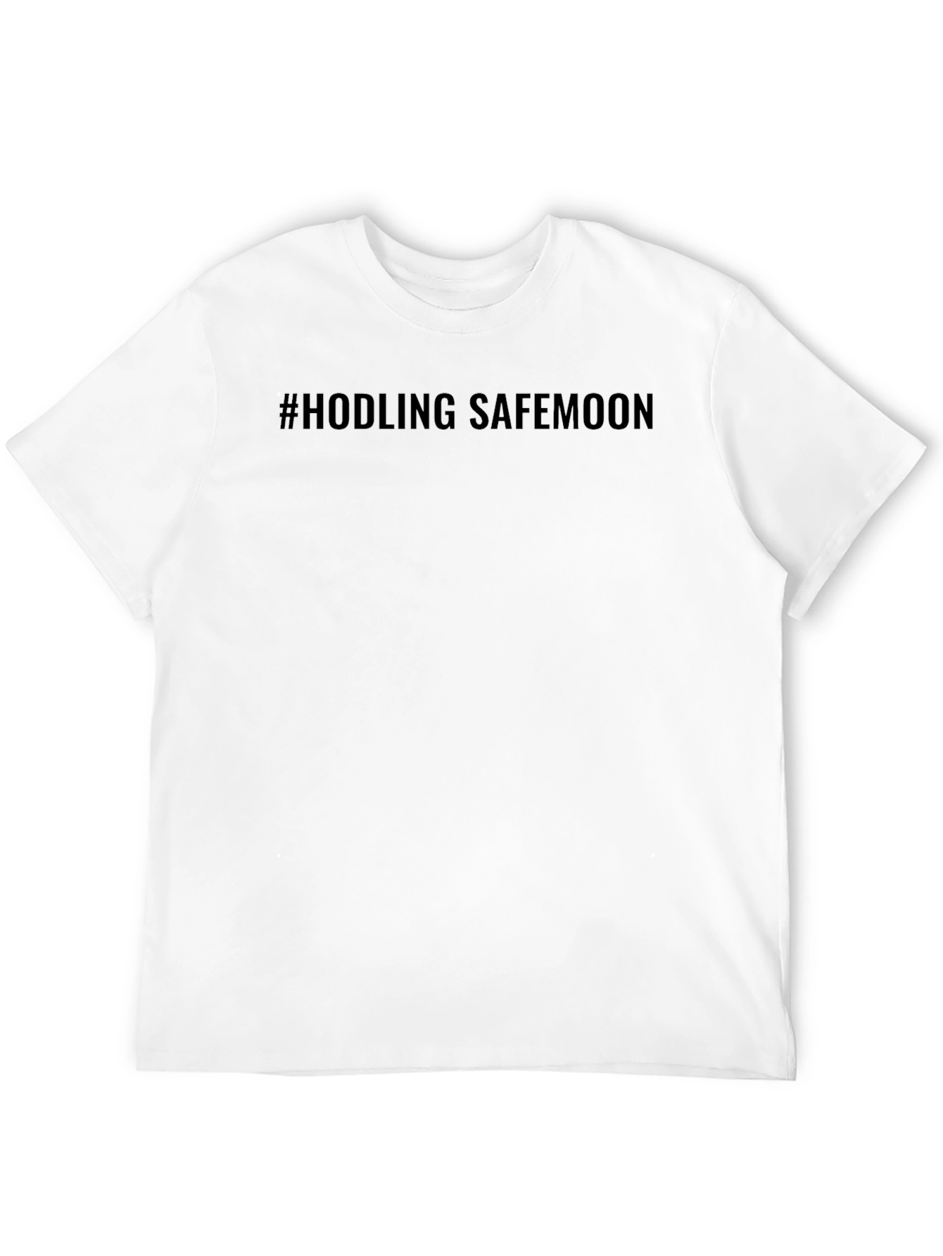 Hodling Safemoon Black Tee - Crypto Investment Shirt