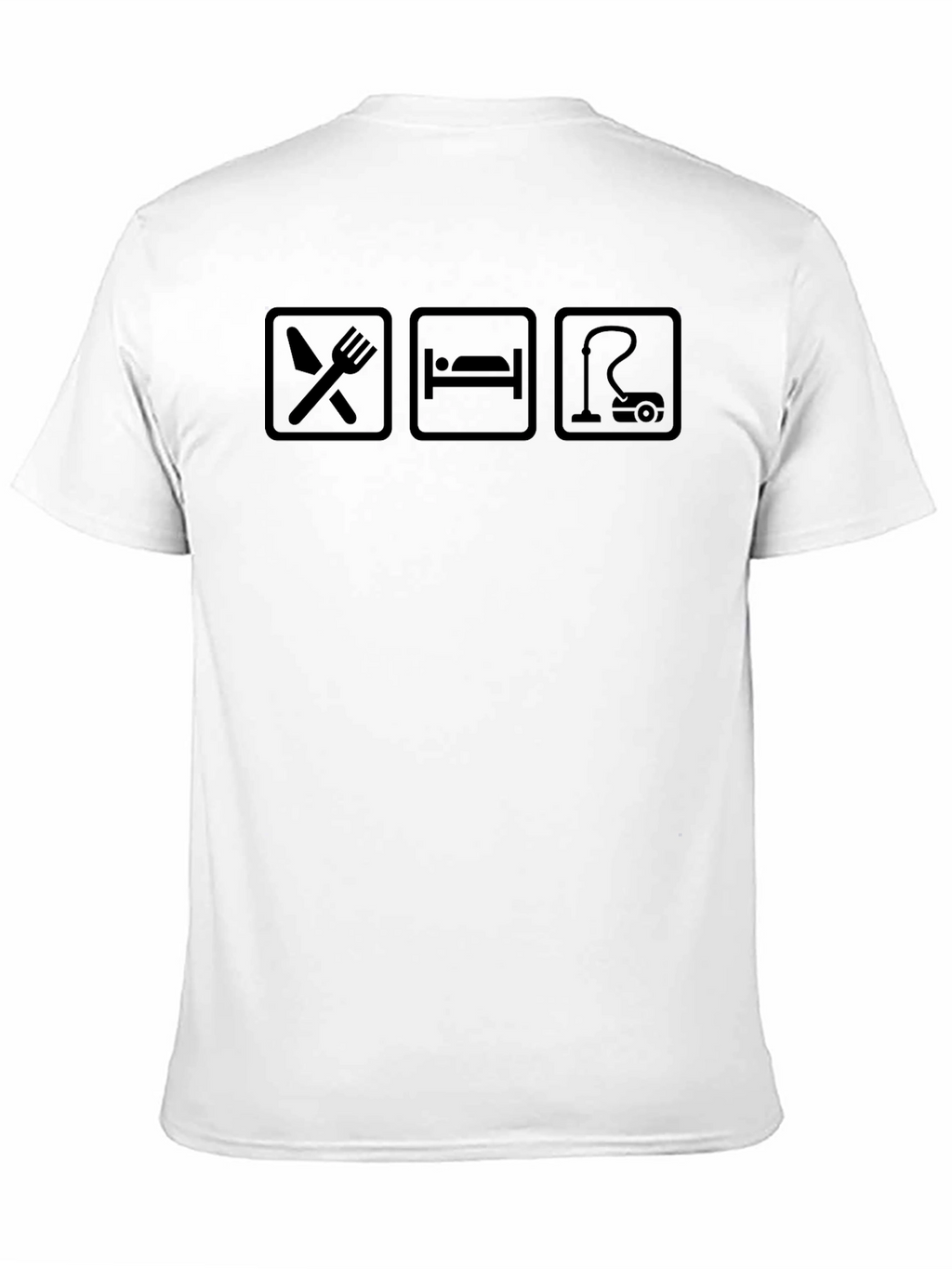 Eat Sleep Clean T-Shirt - Black