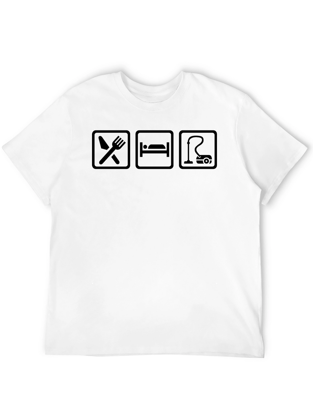 Eat Sleep Clean T-Shirt - Black