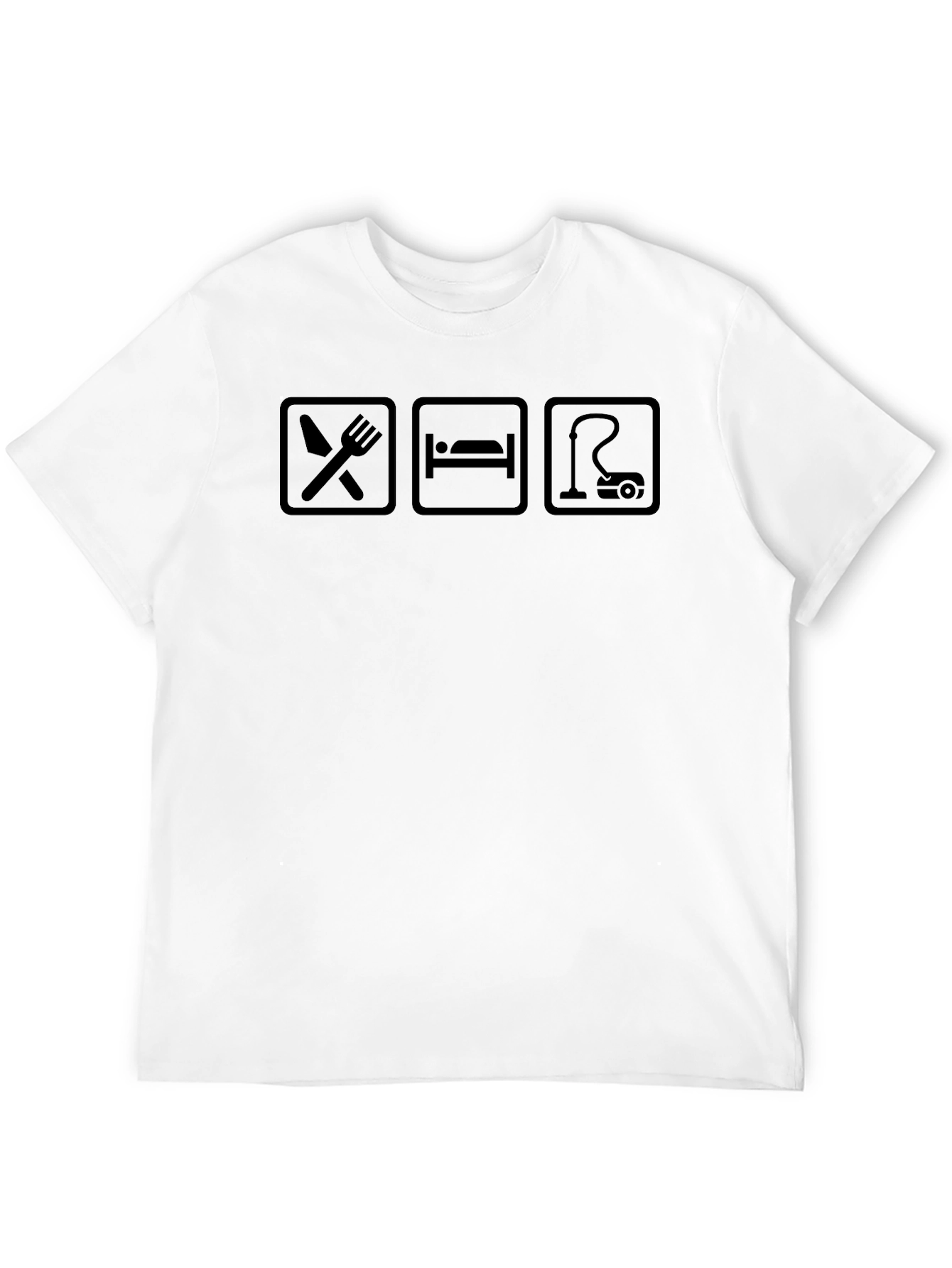 Eat Sleep Clean T-Shirt - Black