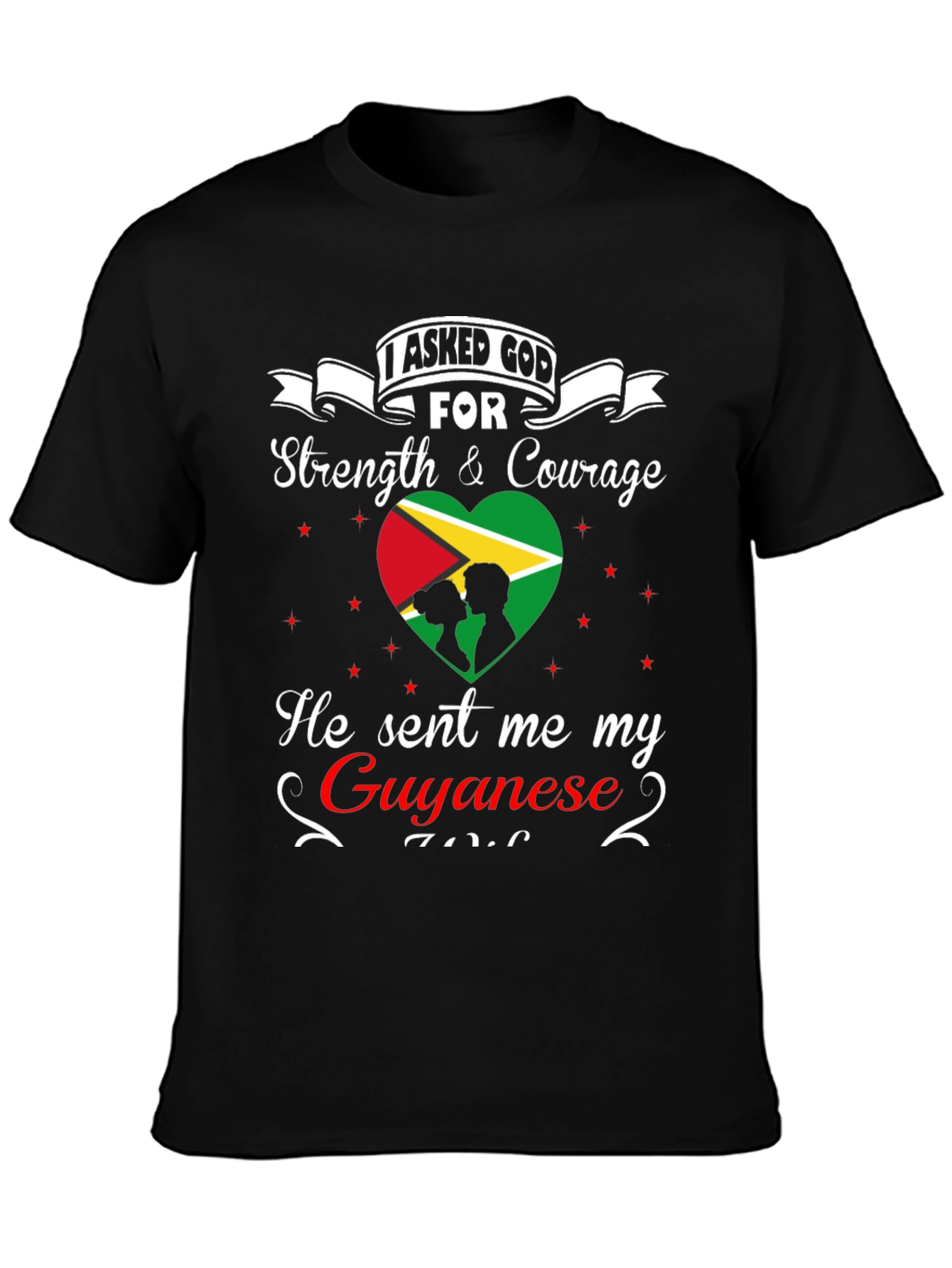 Guyanese Pride T-Shirt - I Asked God