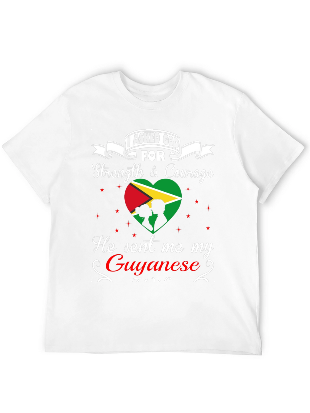 Guyanese Pride T-Shirt - I Asked God
