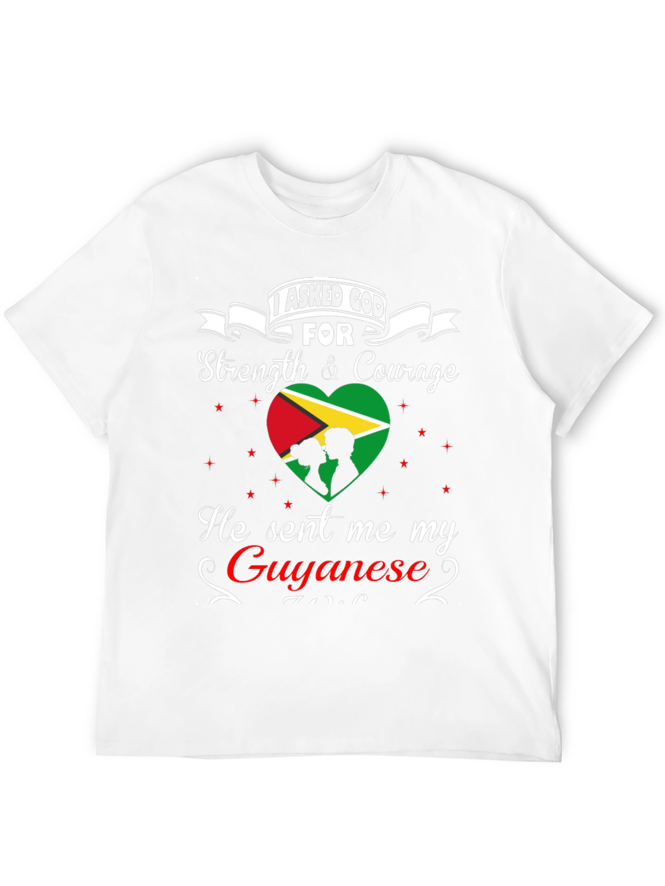 Guyanese Pride T-Shirt - I Asked God