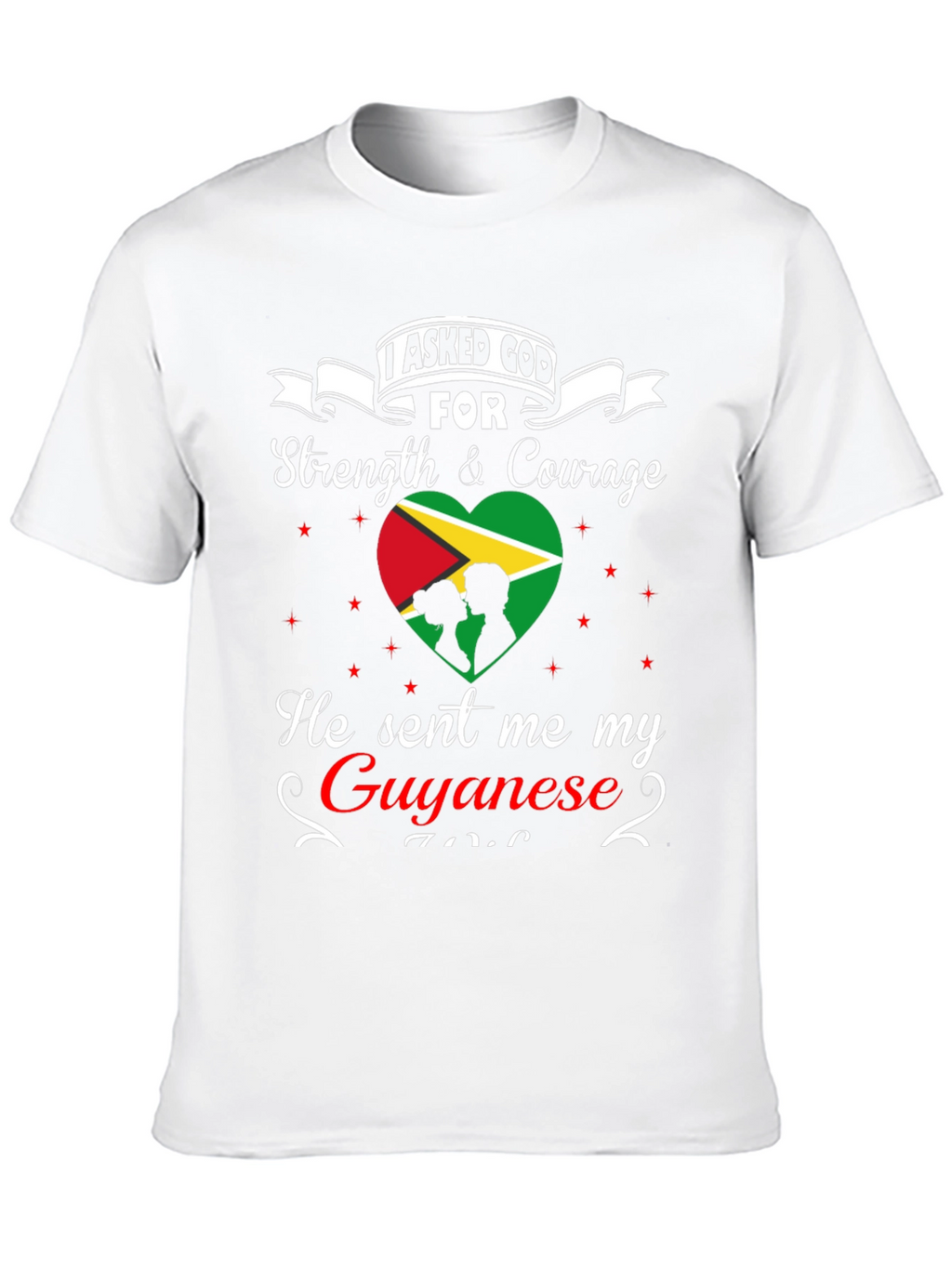 Guyanese Pride T-Shirt - I Asked God