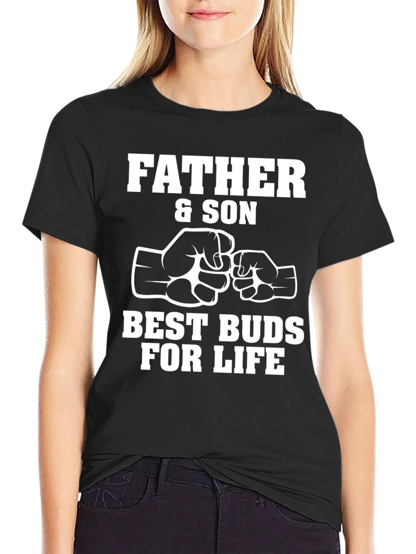 Father & Son Best Buds Matching T-Shirt