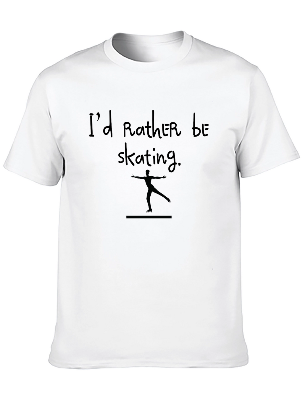 Id Rather Be Skating T-Shirt