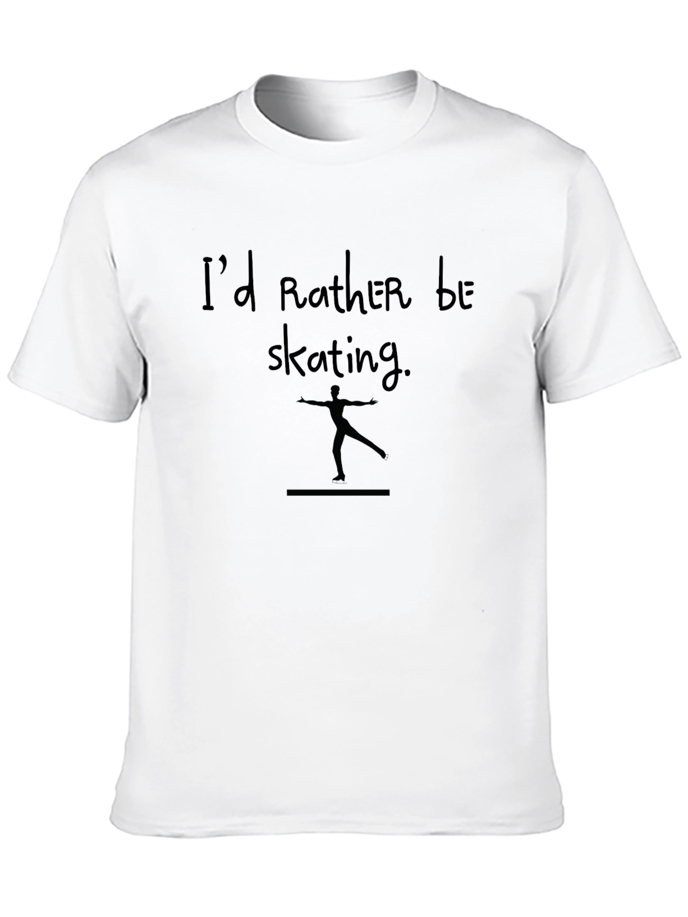 Id Rather Be Skating T-Shirt