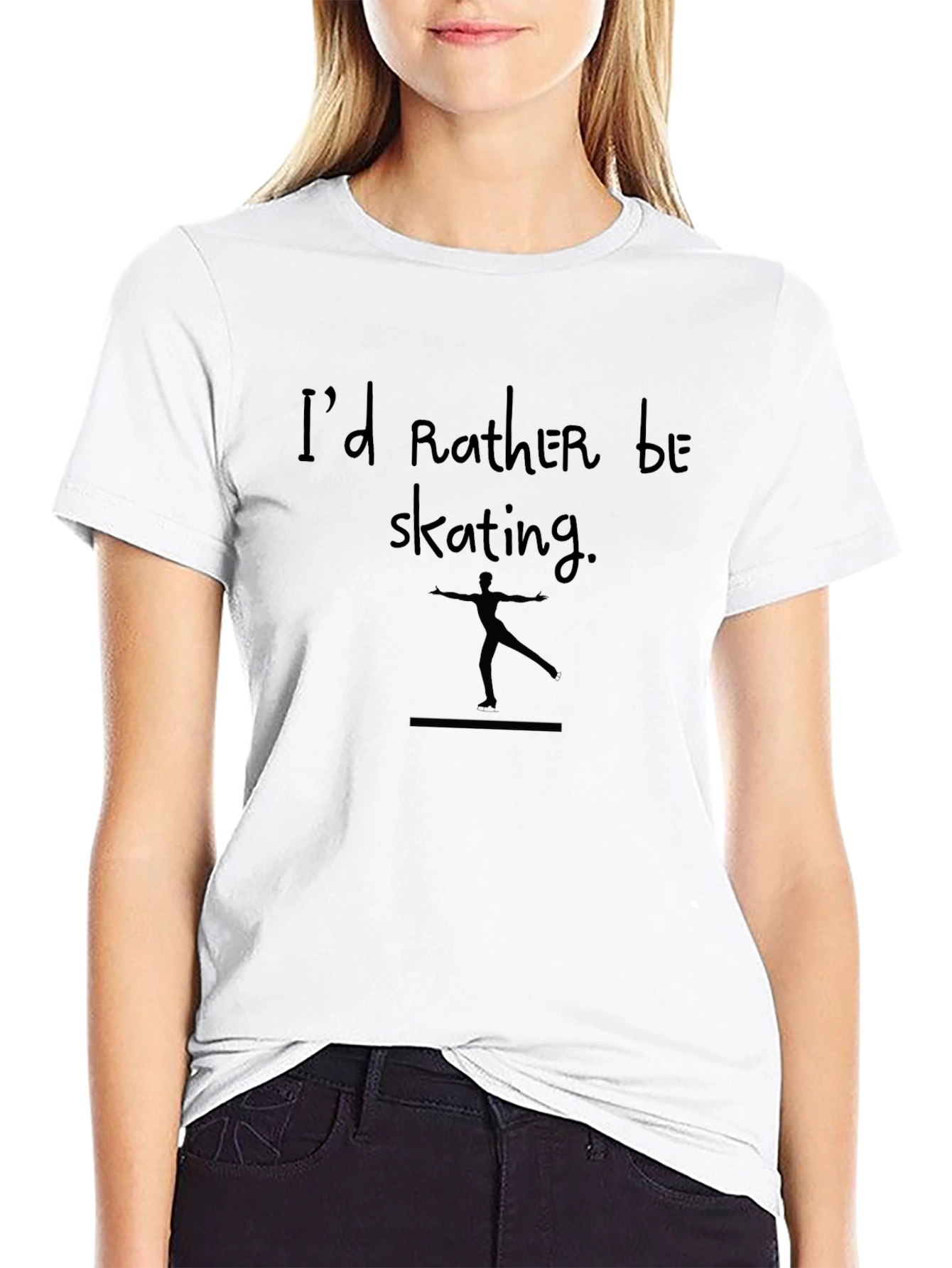 Id Rather Be Skating T-Shirt