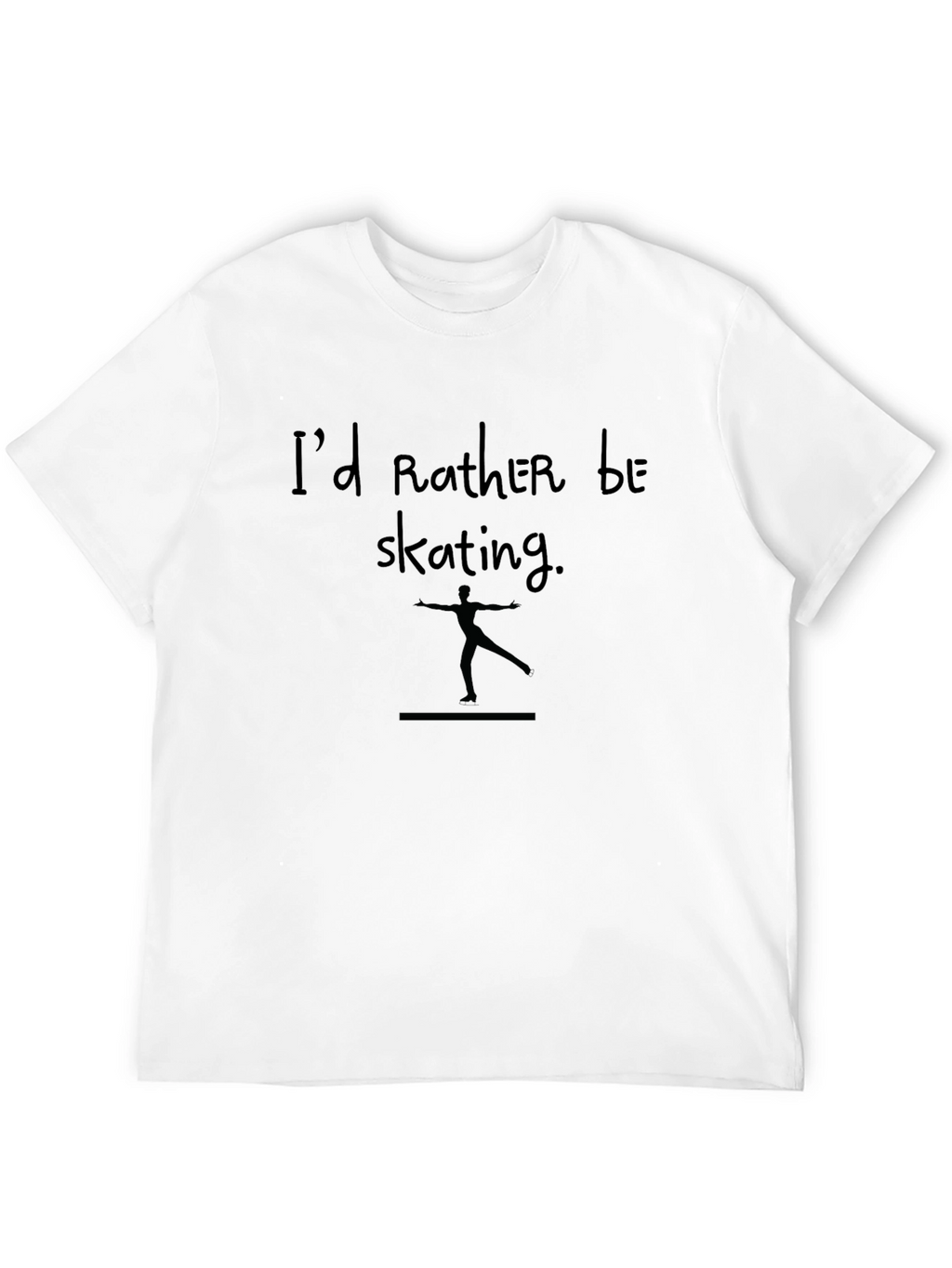 Id Rather Be Skating T-Shirt