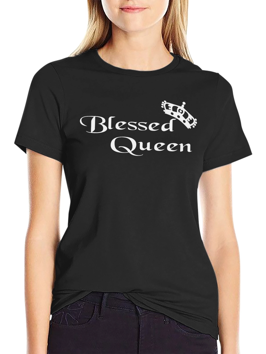 Blessed Queen Graphic T-Shirt
