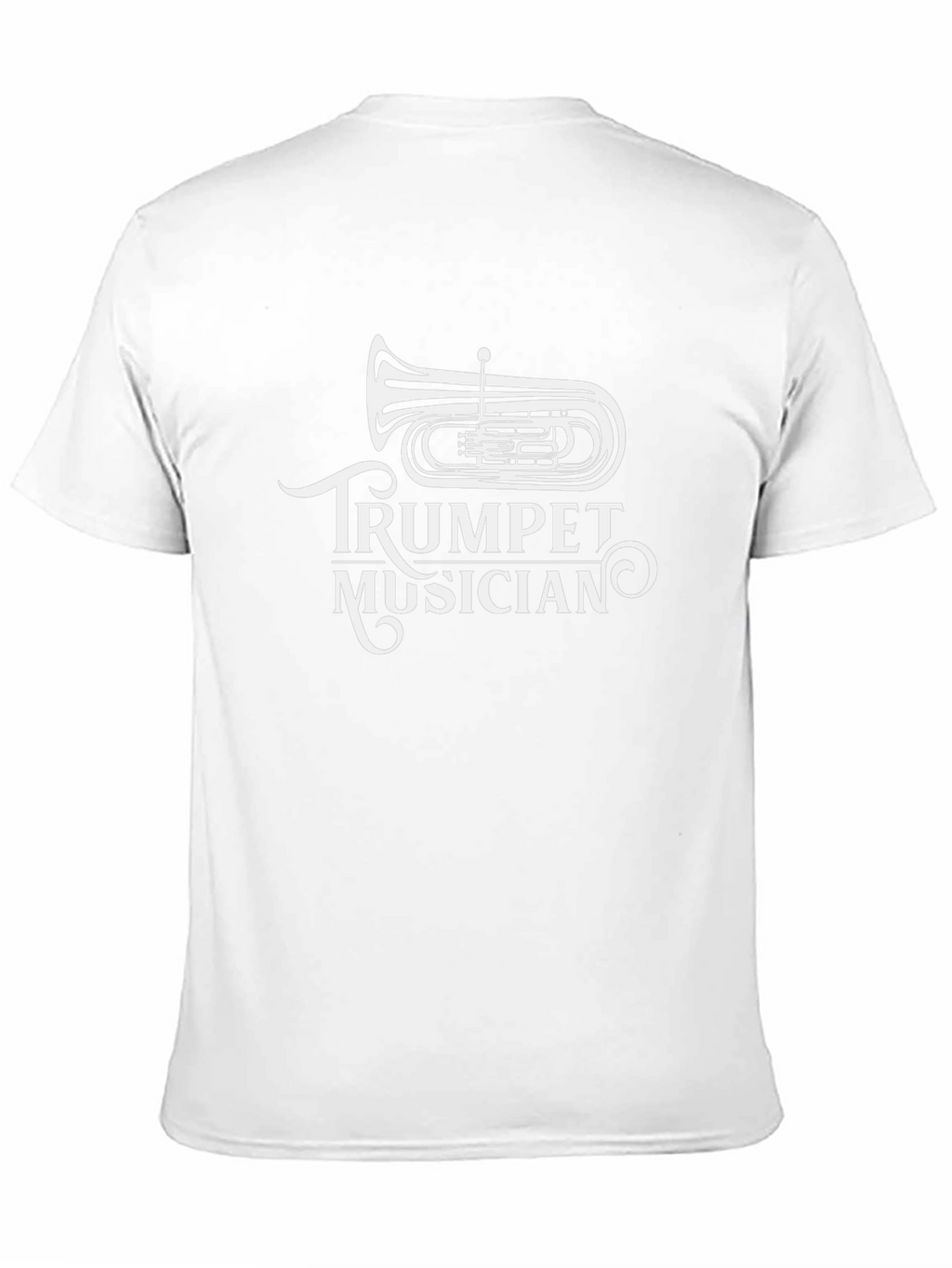 Trumpet Musician Black T-Shirt - Music Lover Tee