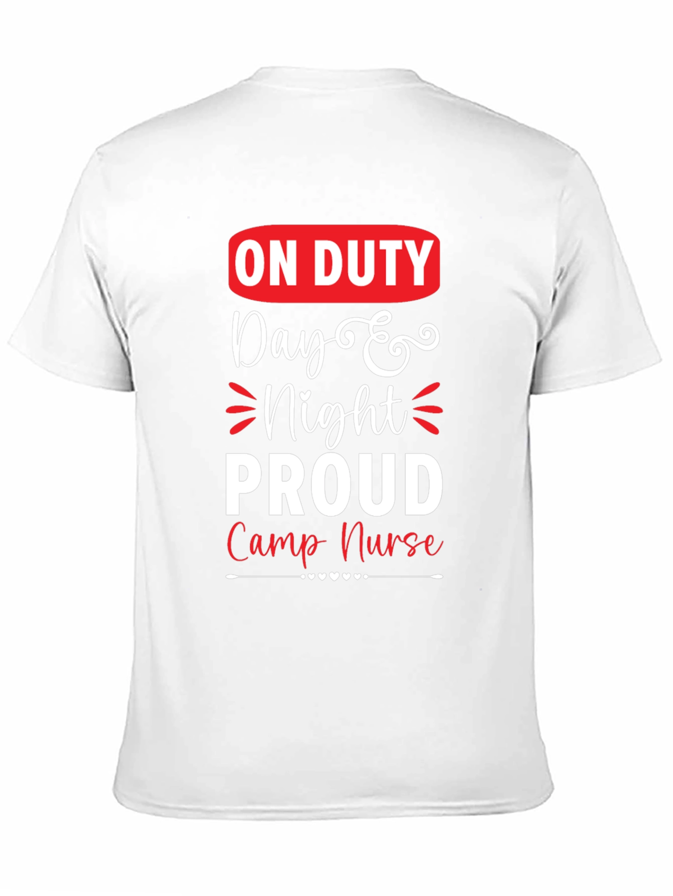 On Duty Camp Nurse Graphic T-Shirt