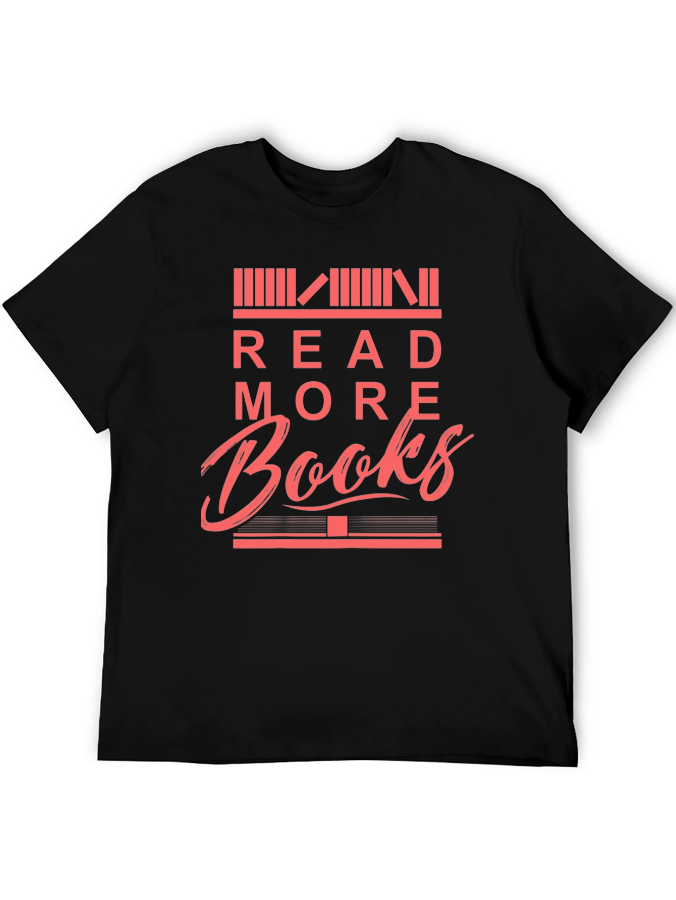 Read More Books Graphic Tee - Unisex Black T-Shirt