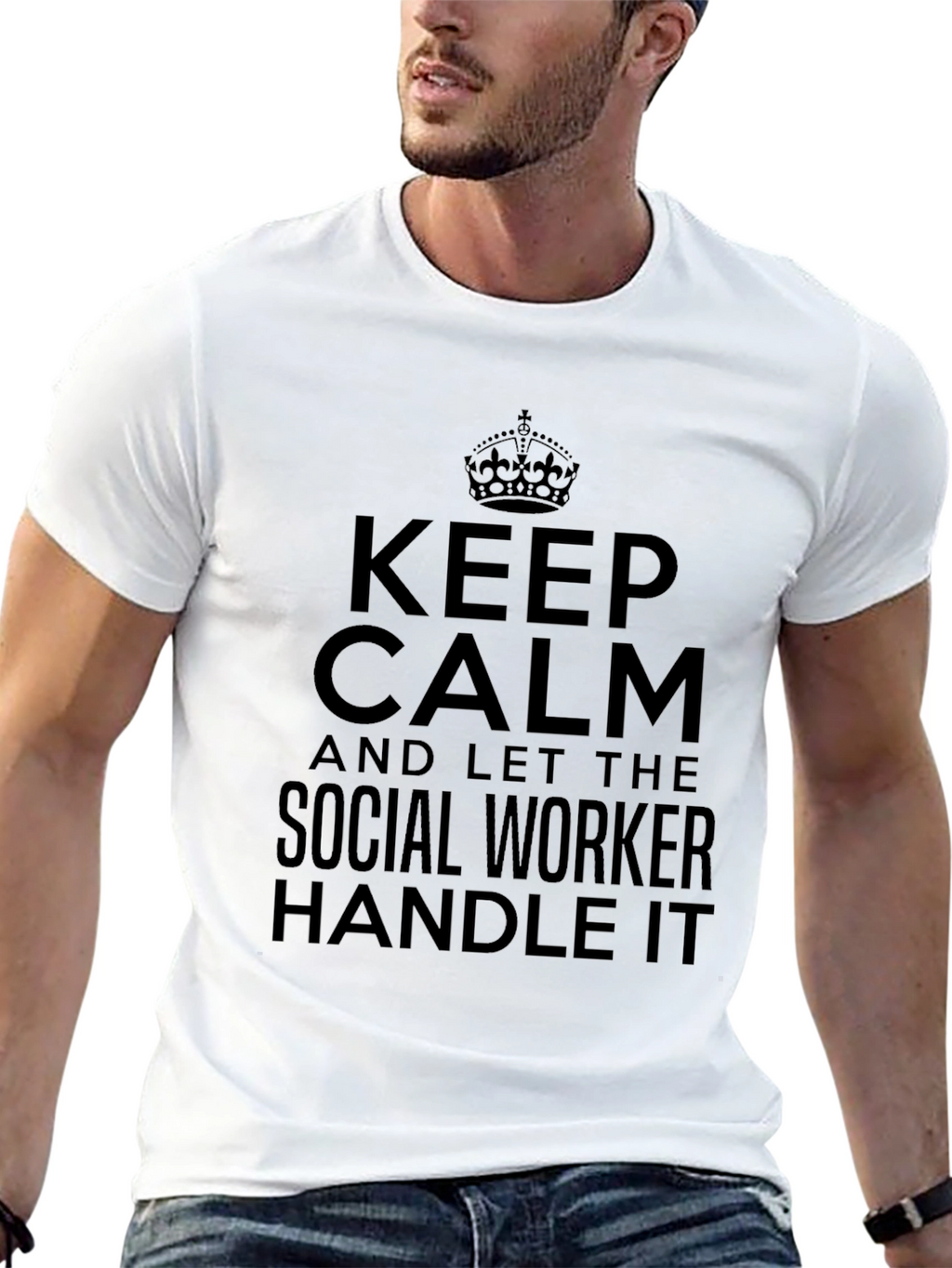 Keep Calm Social Worker T-Shirt