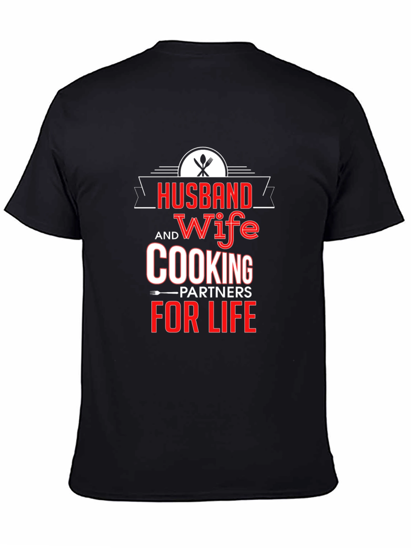 Husband and Wife Cooking Partners T-Shirt