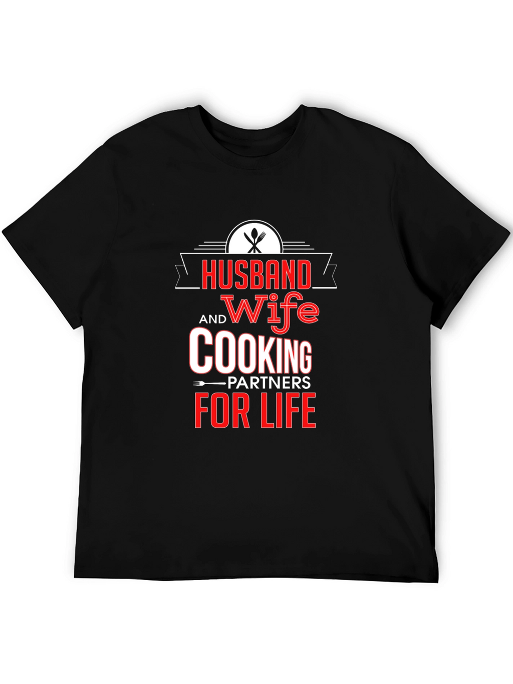 Husband and Wife Cooking Partners T-Shirt