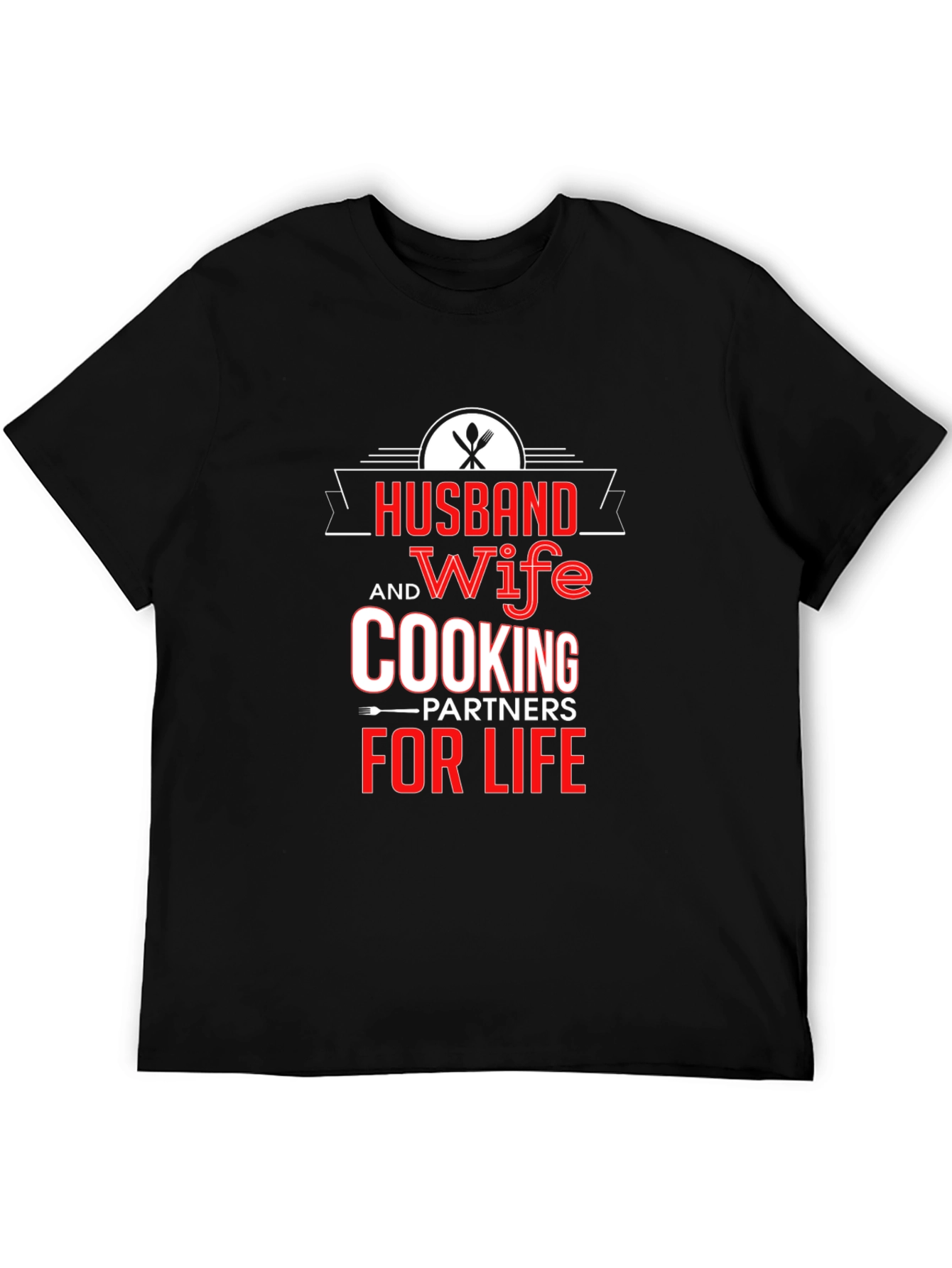 Husband and Wife Cooking Partners T-Shirt