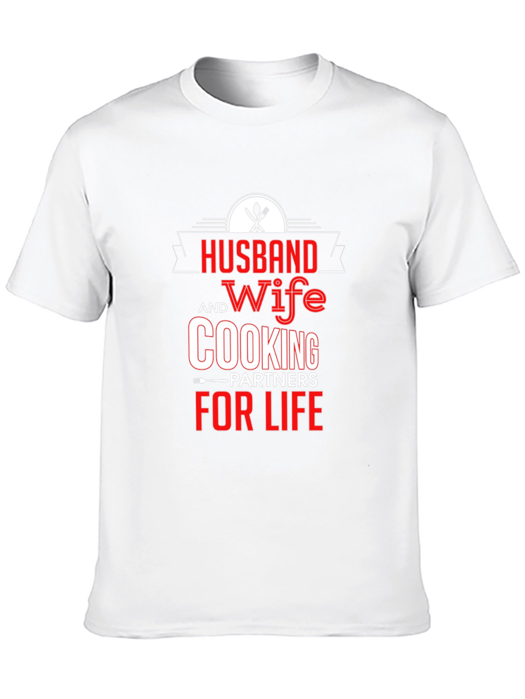 Husband and Wife Cooking Partners T-Shirt