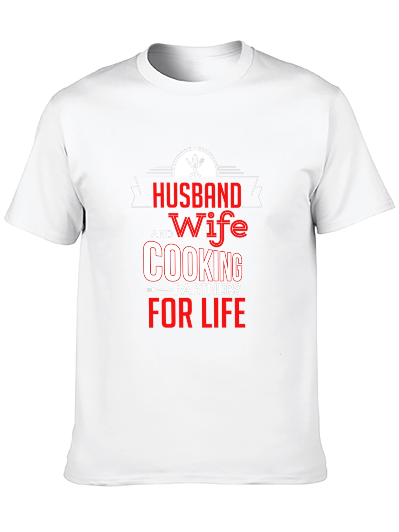 Husband and Wife Cooking Partners T-Shirt