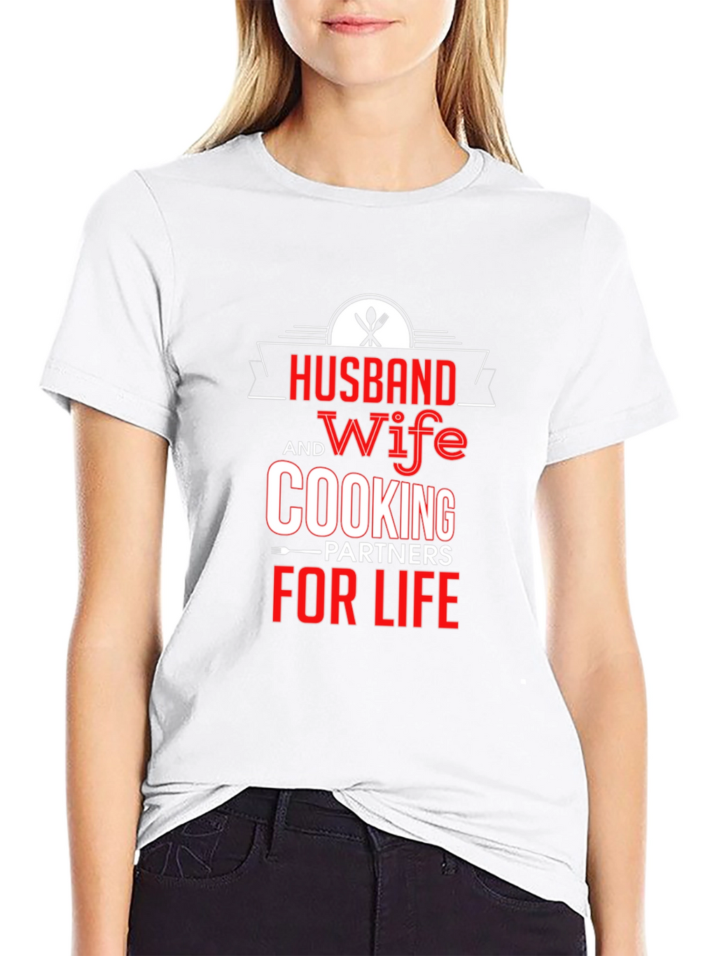 Husband and Wife Cooking Partners T-Shirt