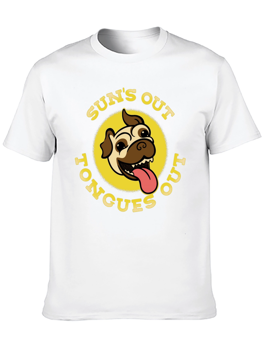 Suns Out Tongues Out Black T-Shirt