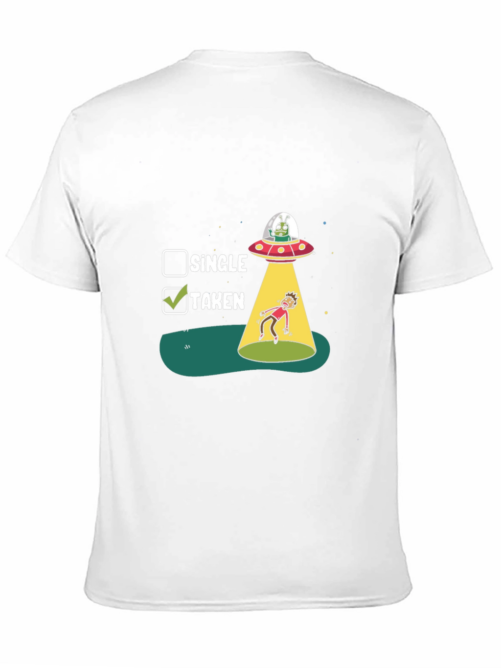 Taken Abduction T-Shirt - Funny Alien UFO Tee